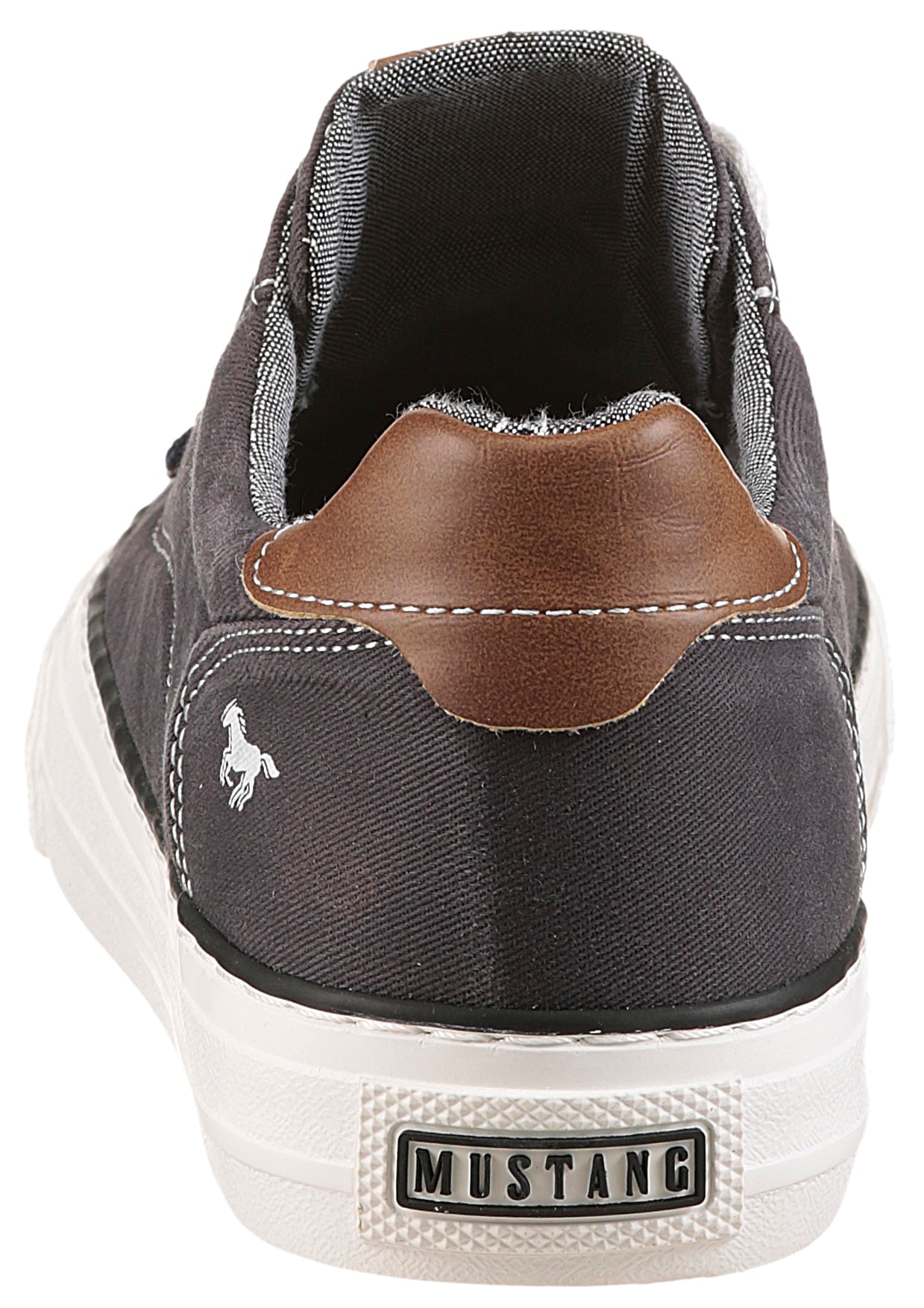 Mustang Shoes Sneaker, Freizeitschuh, Halbschuh, Schnürschuh, mit Gummikappe