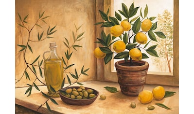 Kunstdruck »A. S.: Olive and lime«