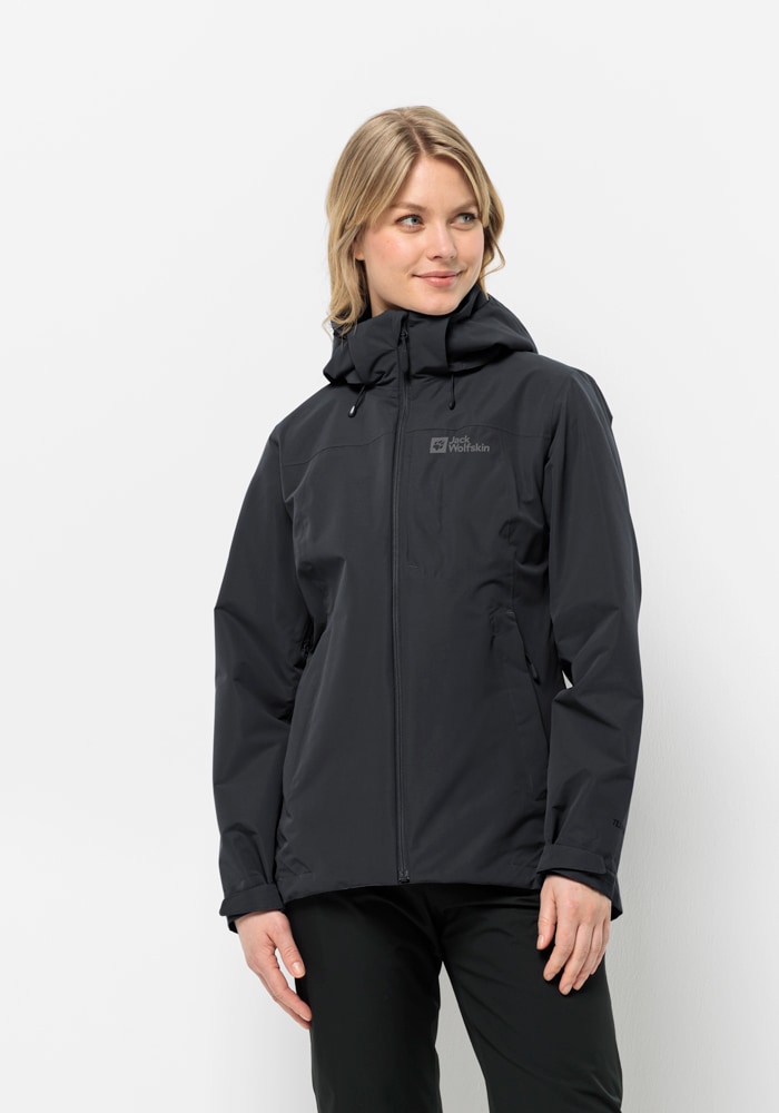 Jack Wolfskin Funktionsjacke »FERNBLICK 2L JKT W«, mit Kapuze