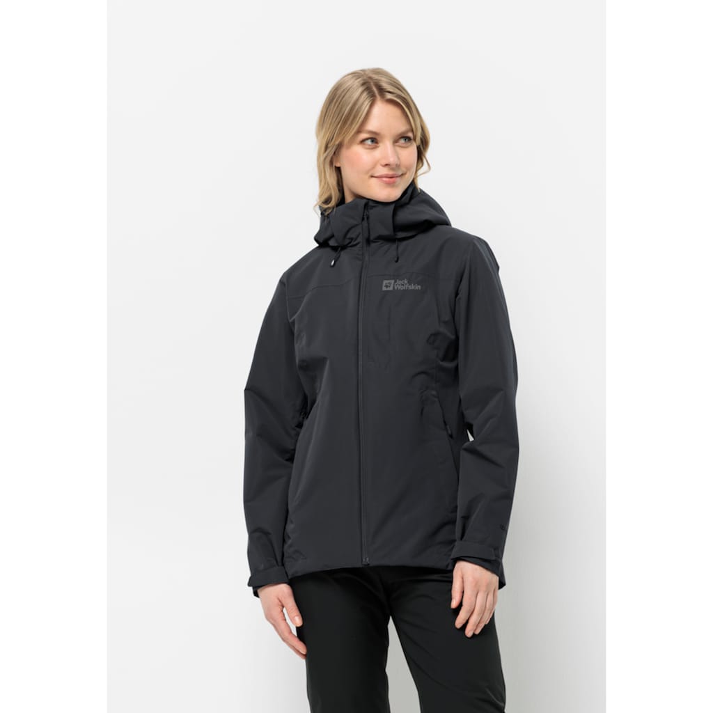 Jack Wolfskin Funktionsjacke »FERNBLICK 2L JKT W«, mit Kapuze