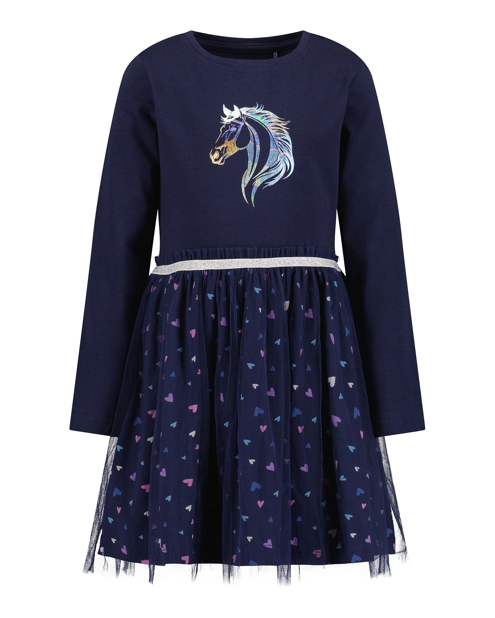 Blue Seven Jerseykleid "Girls Kleid mit Tüll"