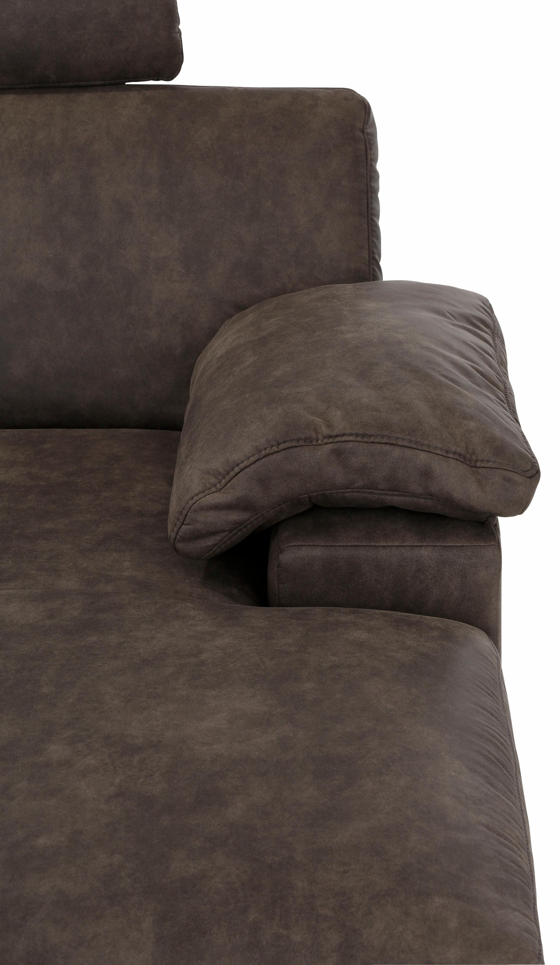 Home affaire Ecksofa »Ventura L-Form«, wahlweise mit Bettfunktion und Bettfunktion/Bettkasten