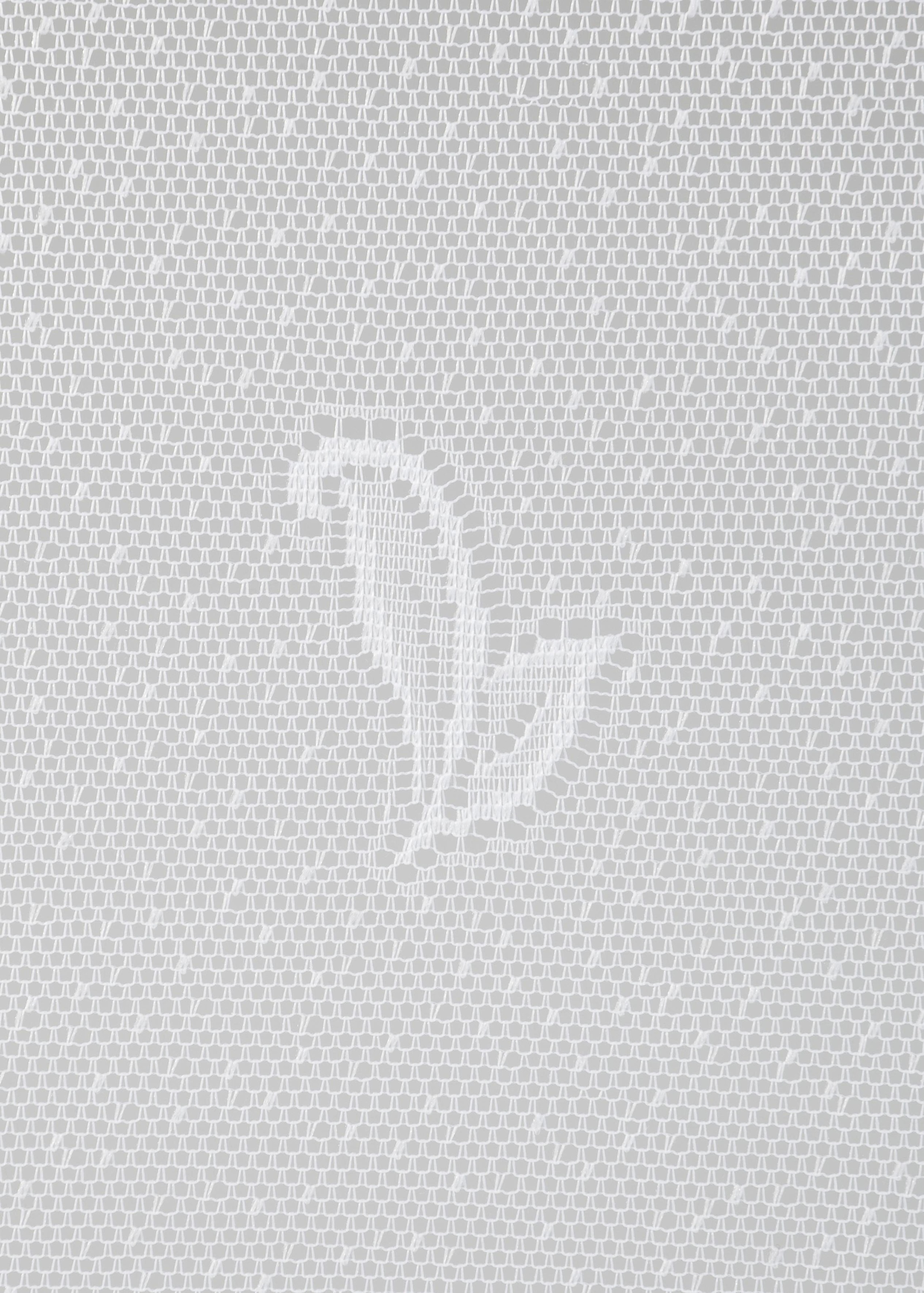 Weckbrodt Gardine »Wismar«, (1 St.), Jacquard, strukturiert, Allover,floral,halbtransparent, Bordüre, Store
