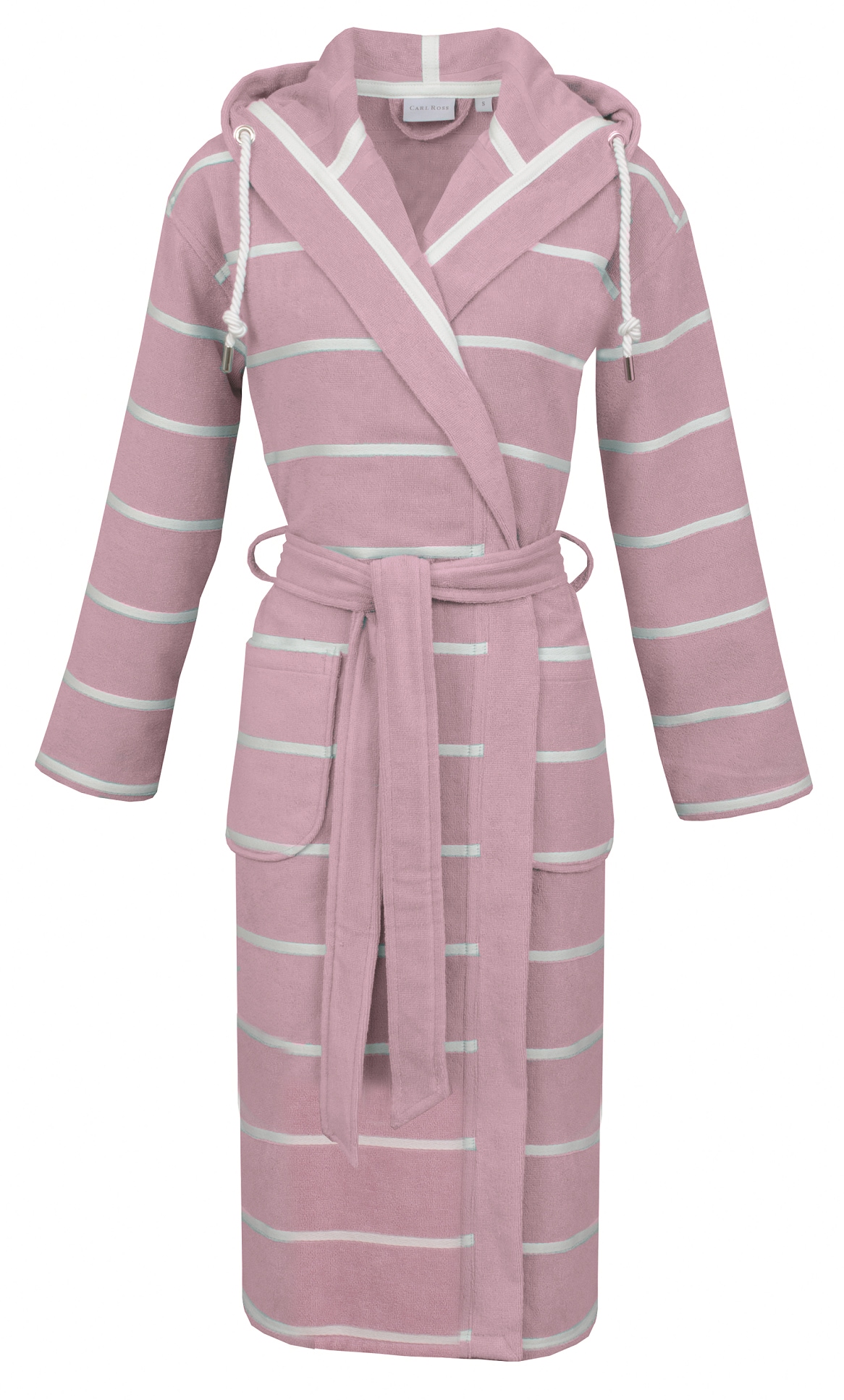 Carl Ross Unisex-Bademantel "supercombed light" 1 Stk. Kapuze