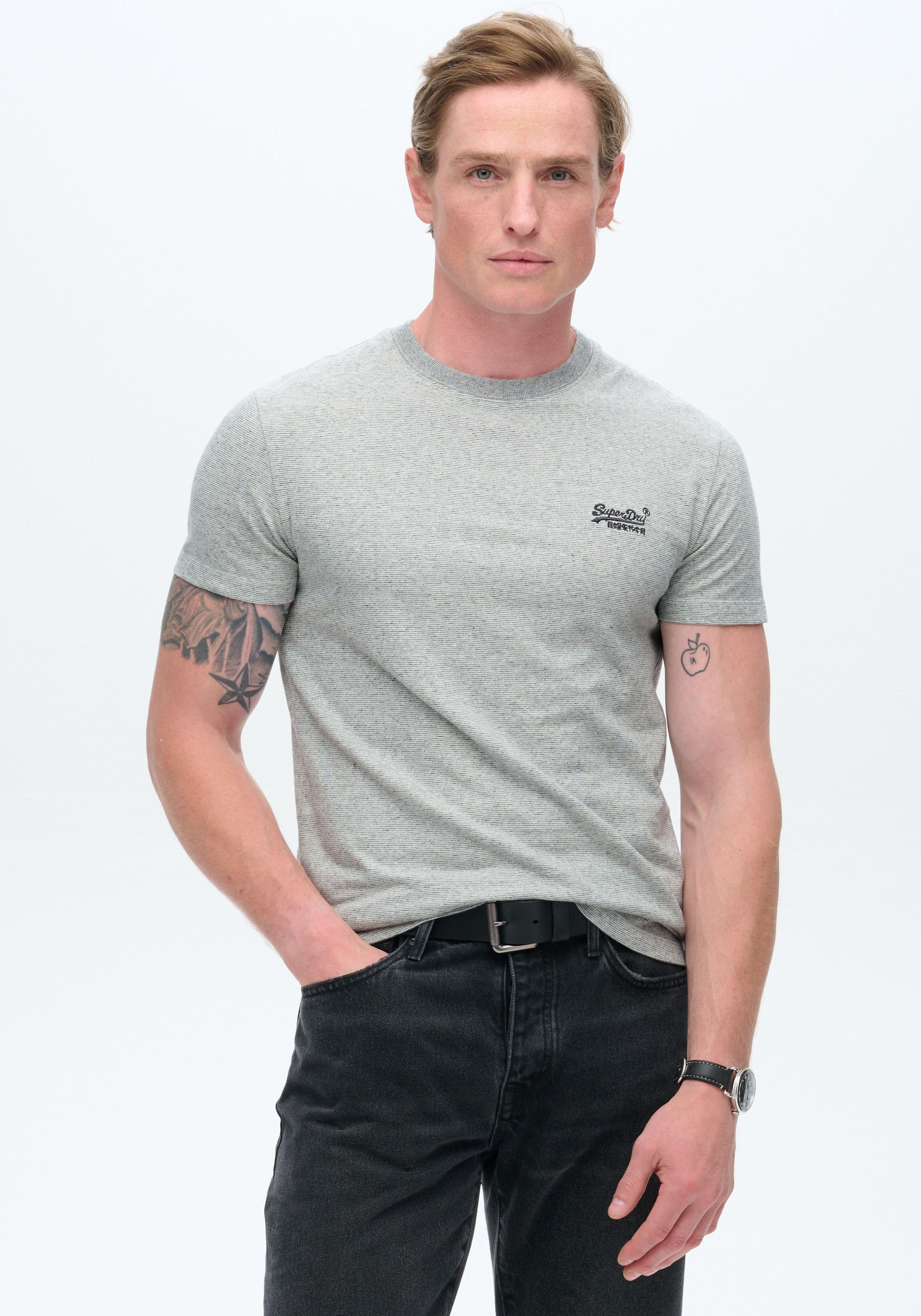 Superdry Rundhalsshirt "Organic Cotton Essential Logo T-Shirt"