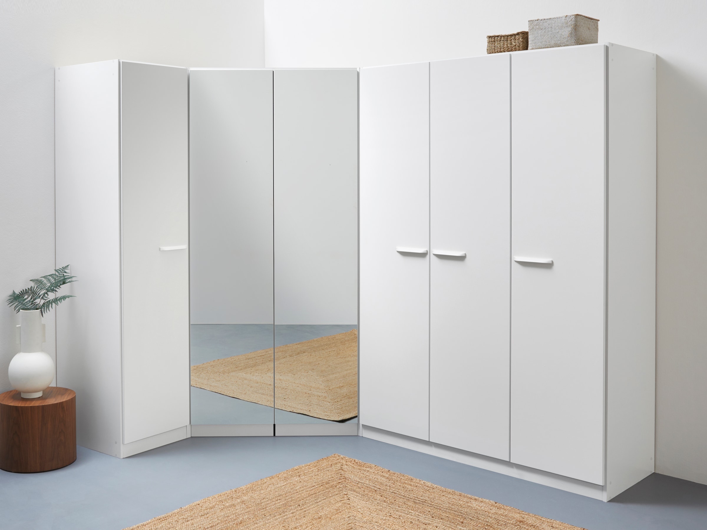 rauch "Kleiderschrank Schrank Garderobe Wäscheschrank VANDOR" Set
