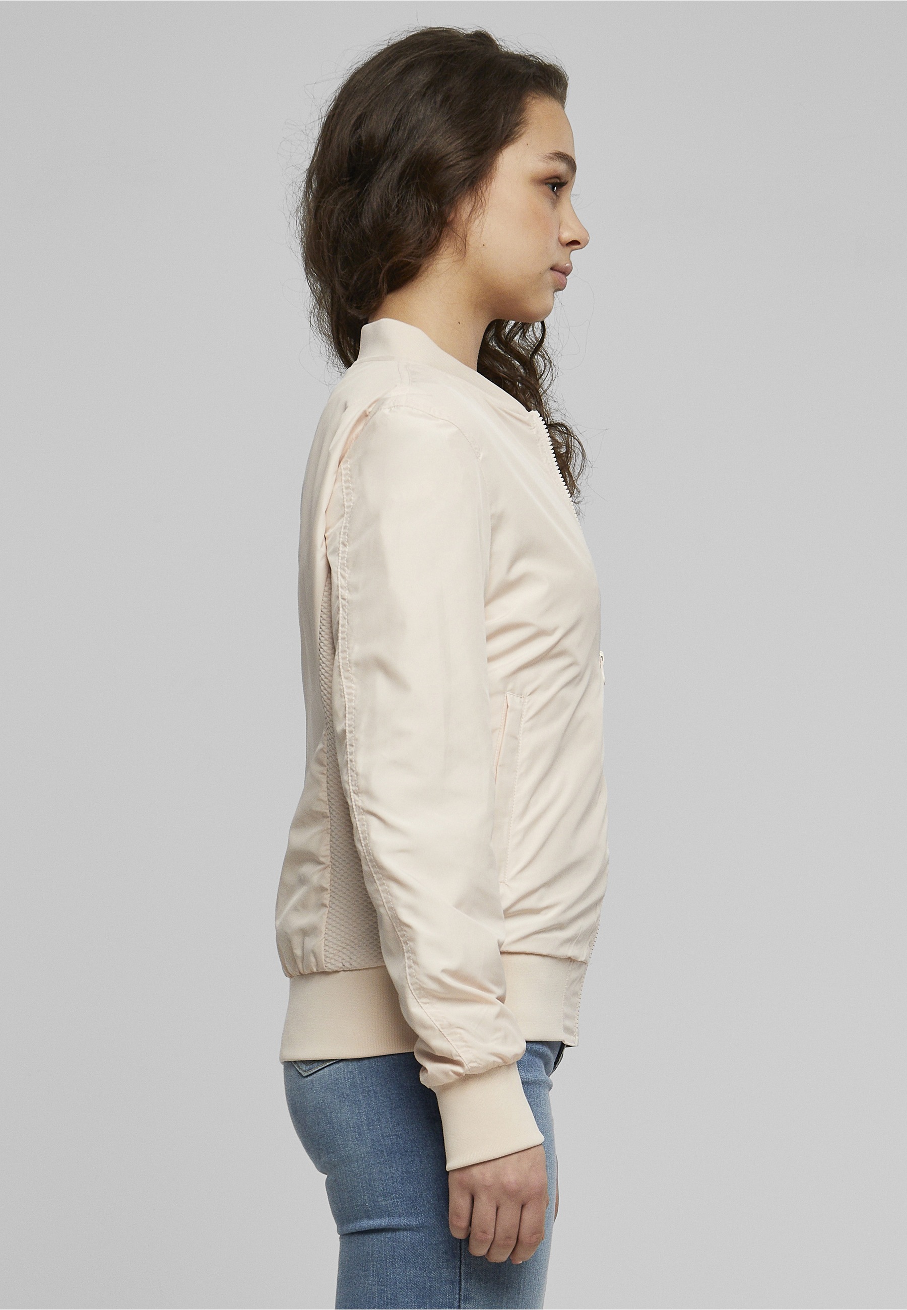 URBAN CLASSICS Allwetterjacke »Urban Classics Damen Ladies Light Bomber Jacket« 1 Stk. tlg. ohne Kapuze