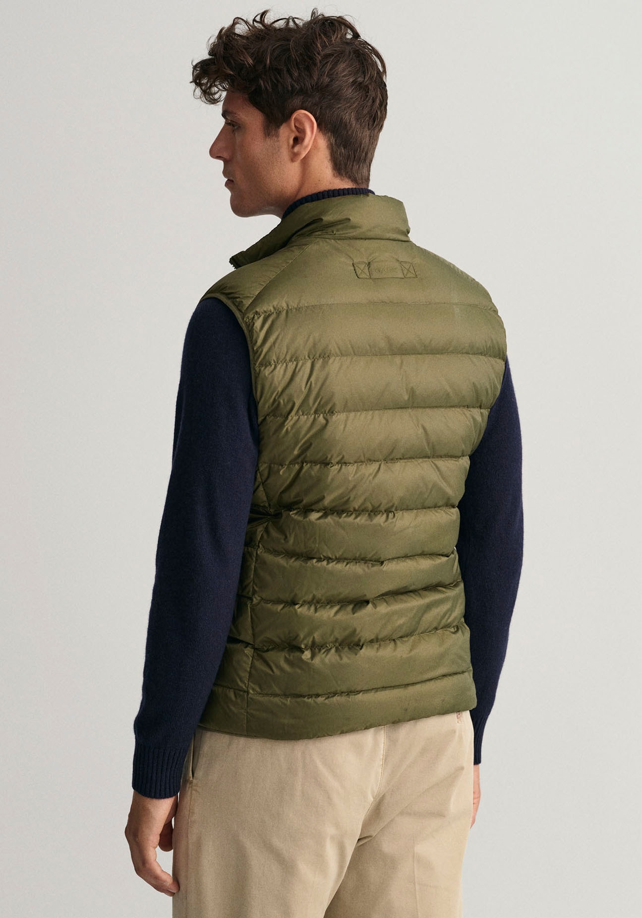 Gant Steppweste "LIGHT GILET", im Streifen-Stepp-Look günstig online kaufen