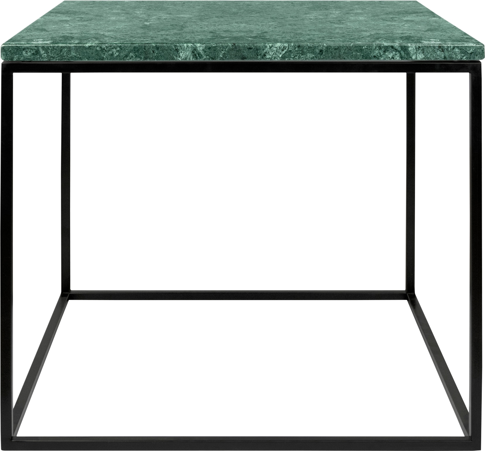 TemaHome Couchtisch »Gleam«, mit Mamorplatte und schwarzem Metallgestell, Breite 50 cm kaufen