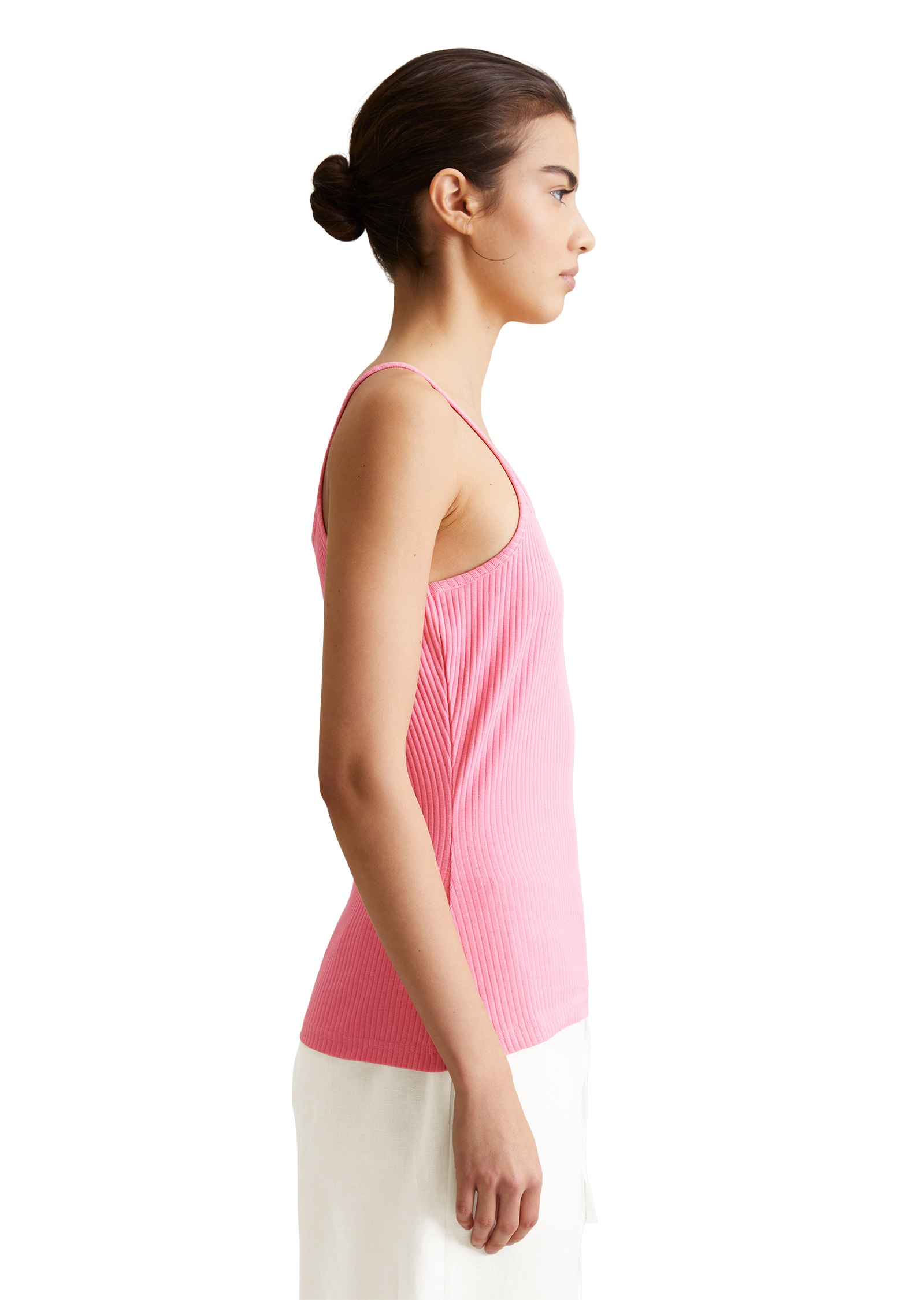 Marc O'Polo DENIM T-Shirt »aus Rippjersey«