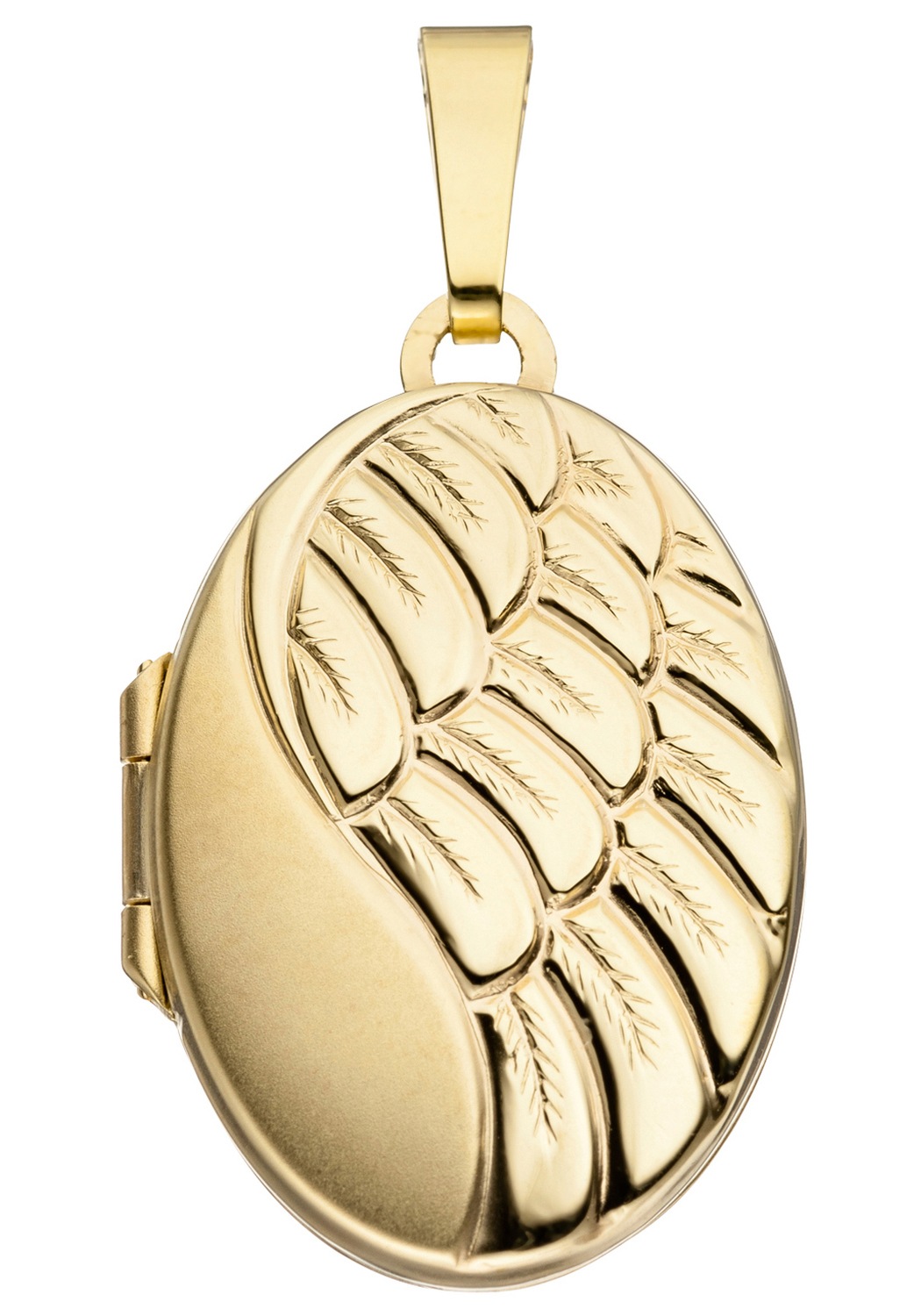 JOBO Medallionanhänger »Anhänger Medaillon oval« 333 Gold