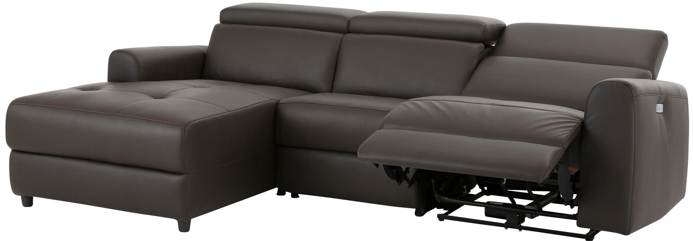 Home affaire Ecksofa »Sentrano, L-Form,«, 275 cm, man. o. elektr. Relaxfunktion und USB/Kopfverstellung