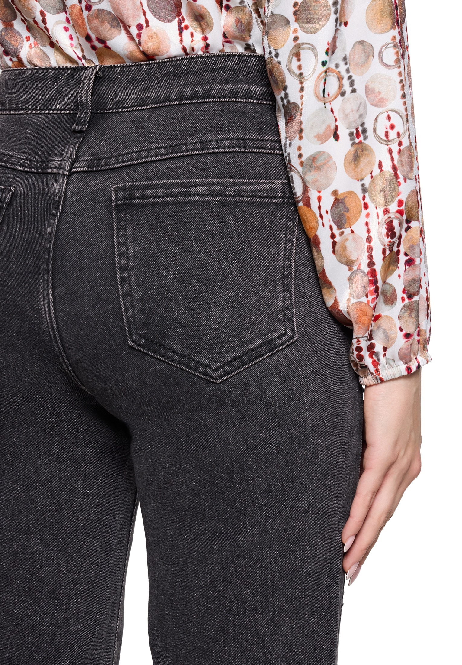 Cartoon Stretch-Jeans »Damen mit Strass«