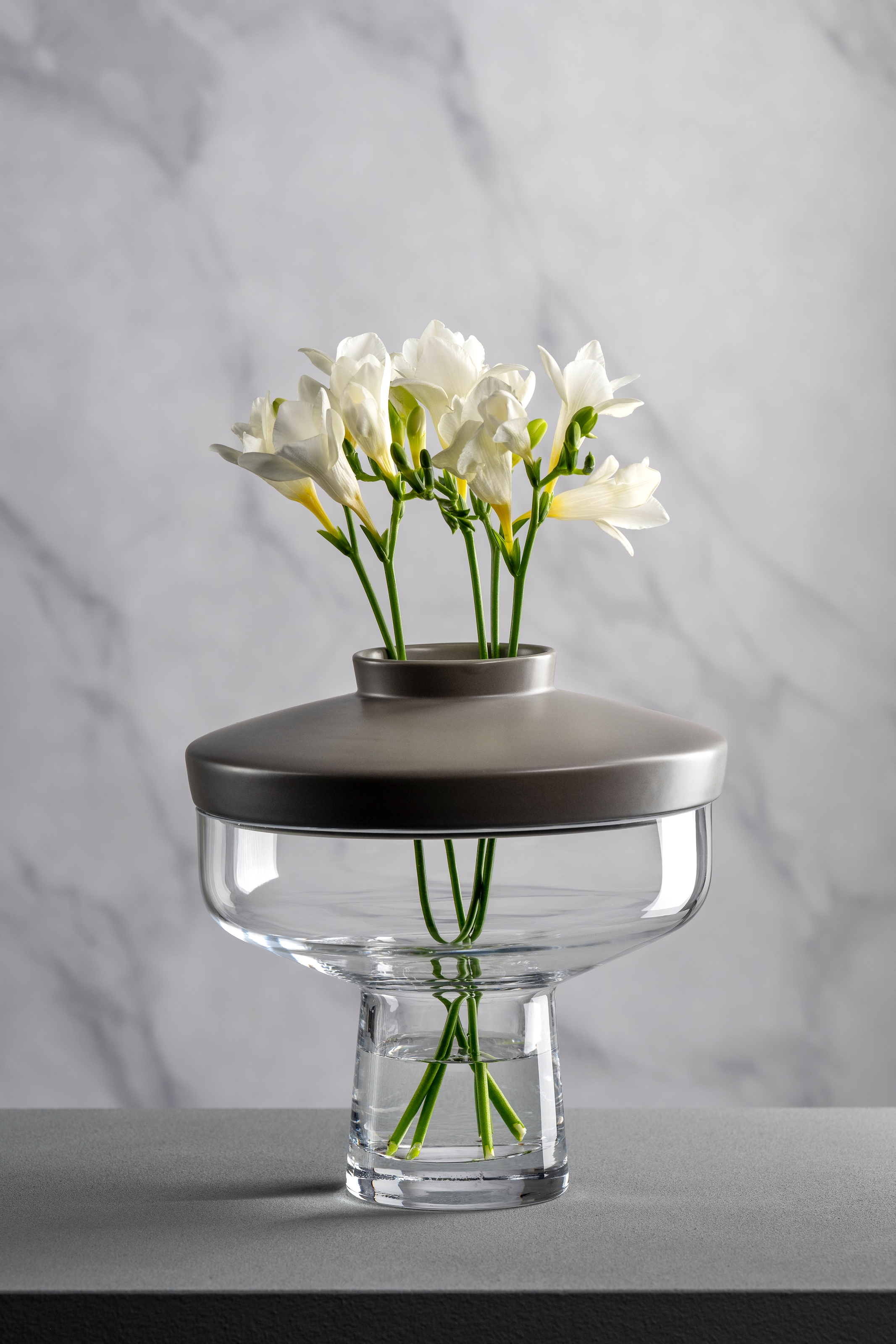 LEONARDO Dekovase »GK/Vase + Top RIVA«, (1 St.)