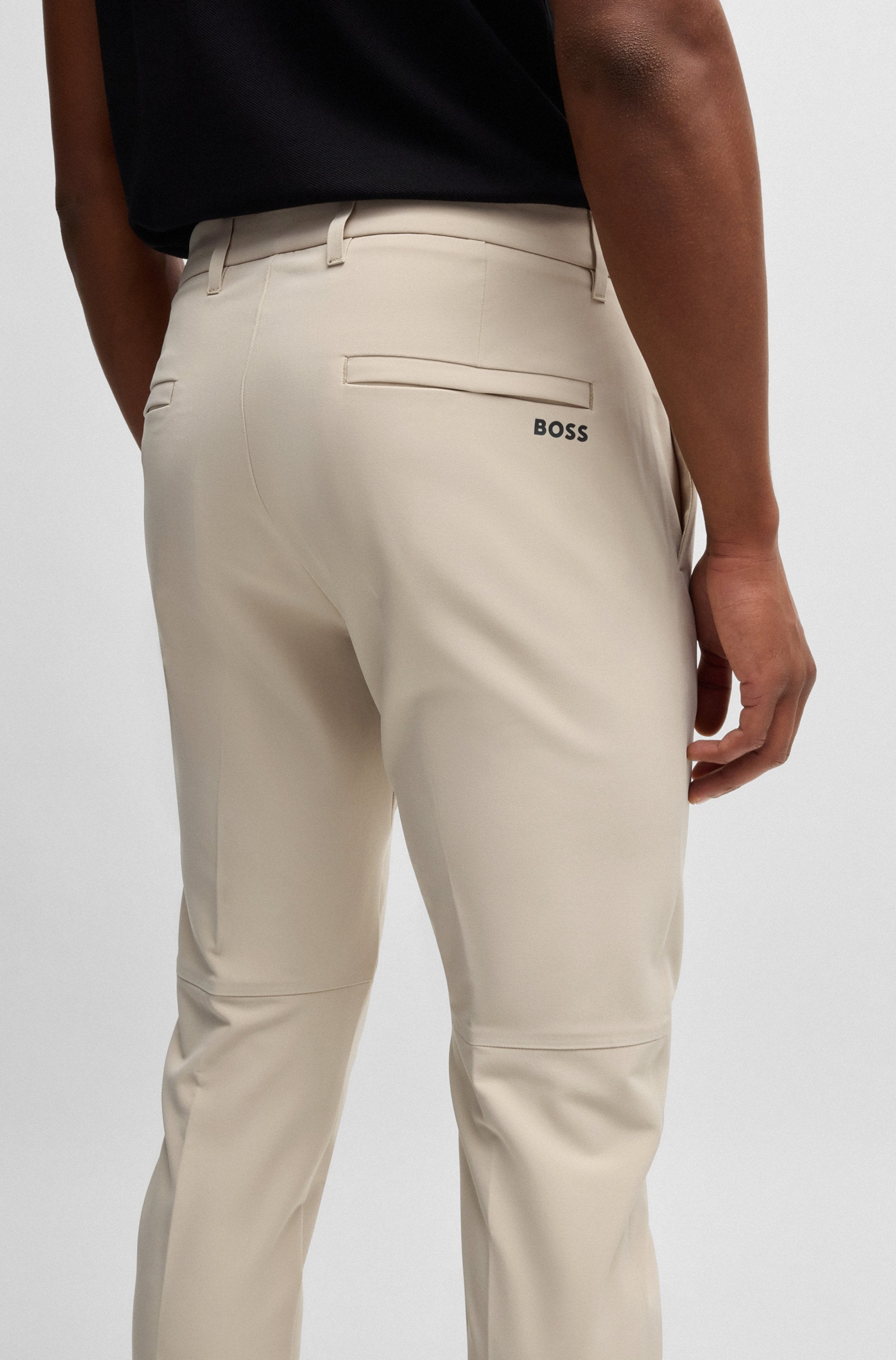 BOSS GREEN Stretch-Hose »T Commuter-Slim«, in schmaler Passform
