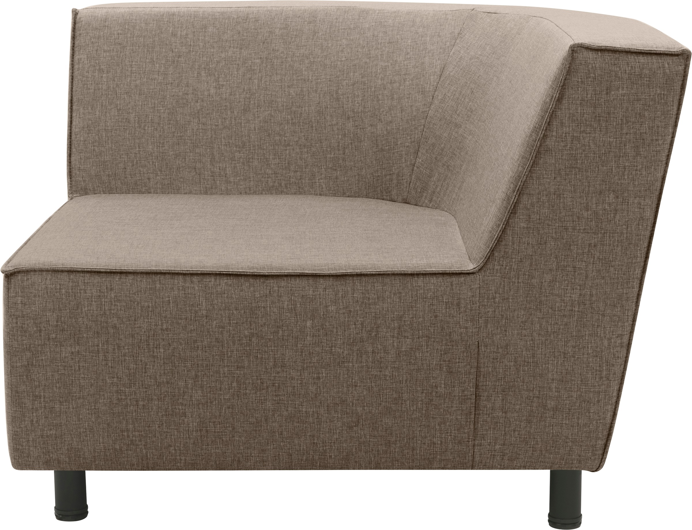 DOMO collection Sofa-Eckelement "Sonna, individuell zusammenstellbar" Einzelelemente für Terrasse, Garten und Balkon, speziell für Outdoor