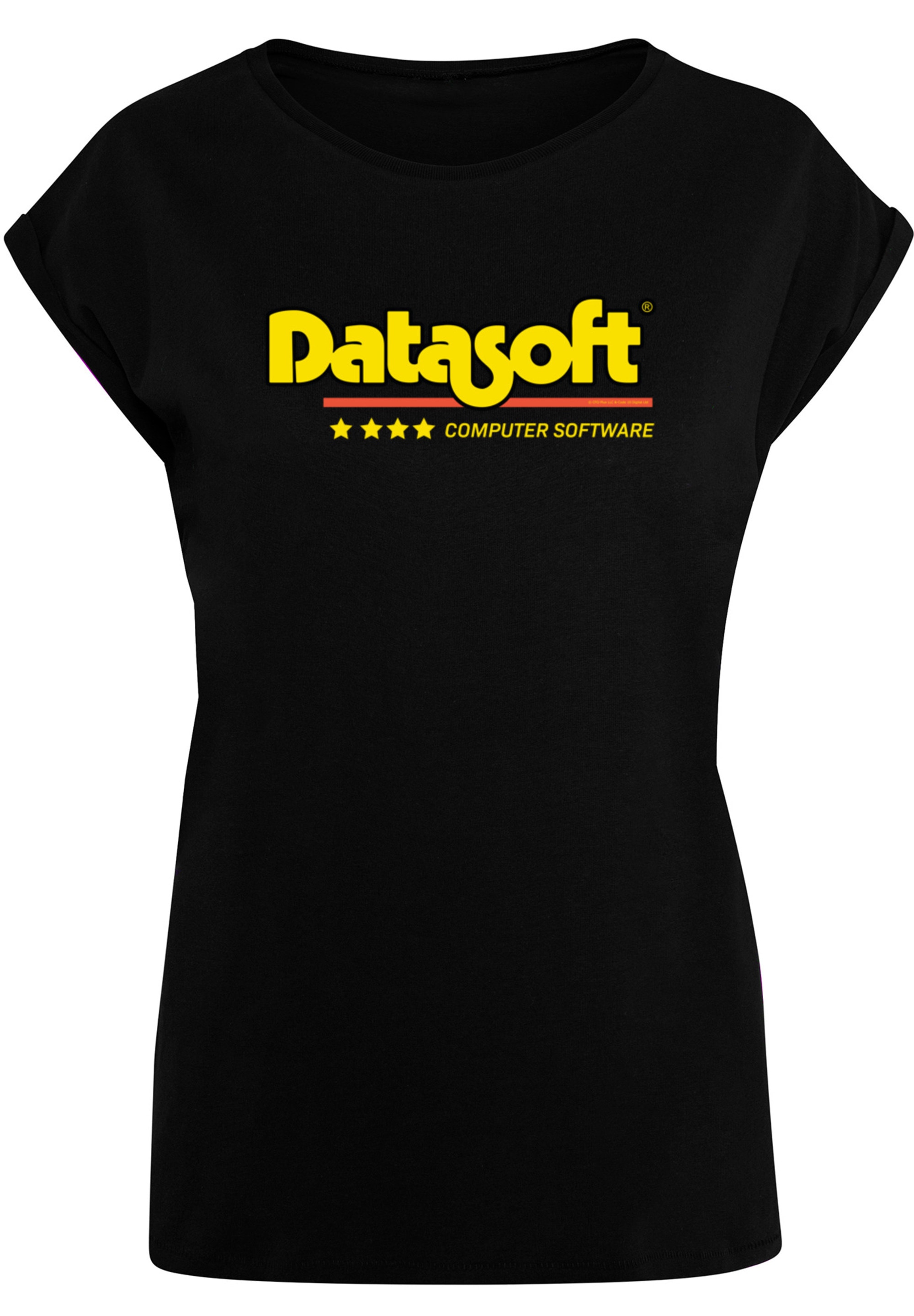 F4NT4STIC T-Shirt "Retro Gaming Datasoft Logo gelb", Print günstig online kaufen