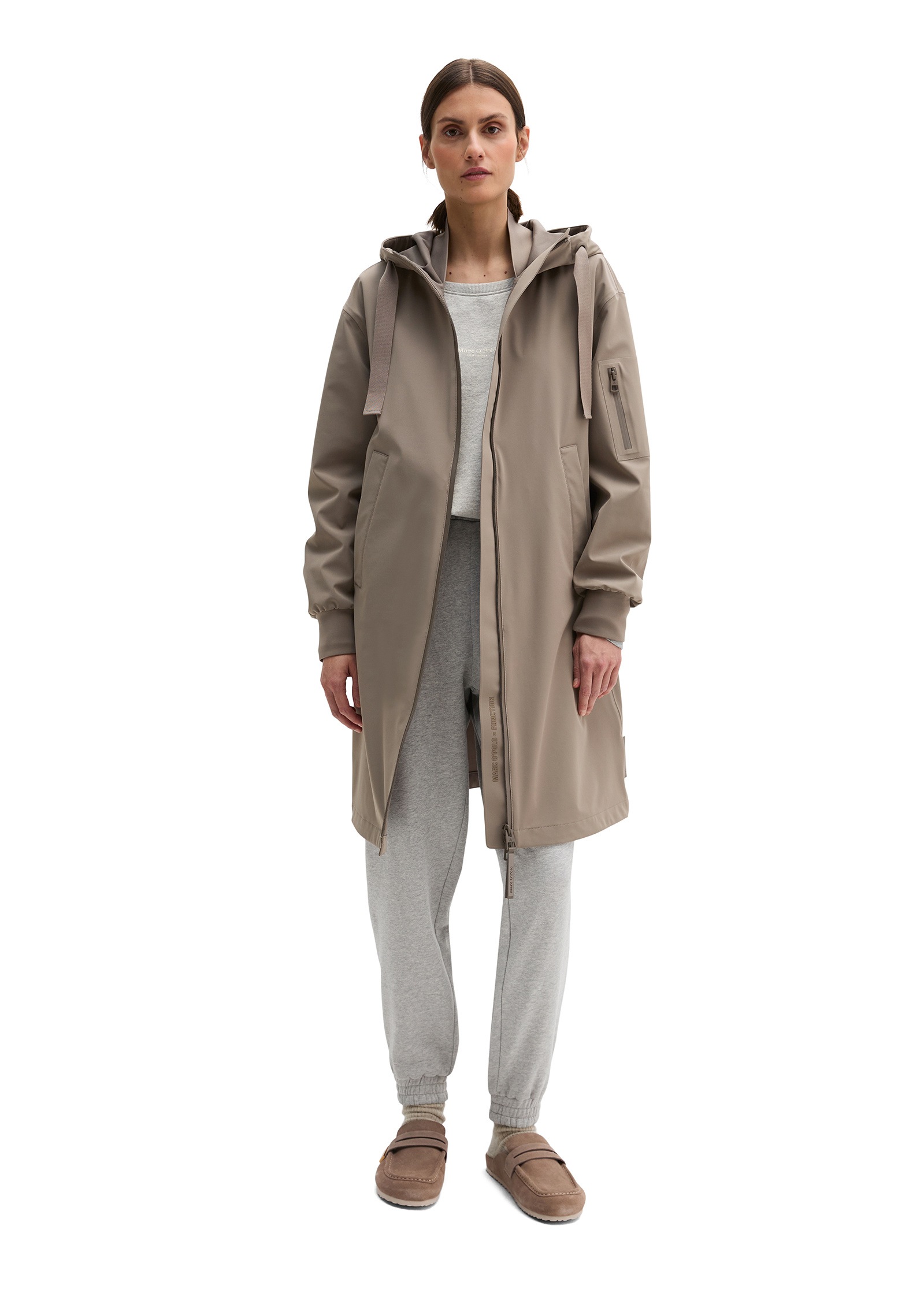 Marc O'Polo Kurzmantel »aus wasserdichtem Nylon-Stretch«