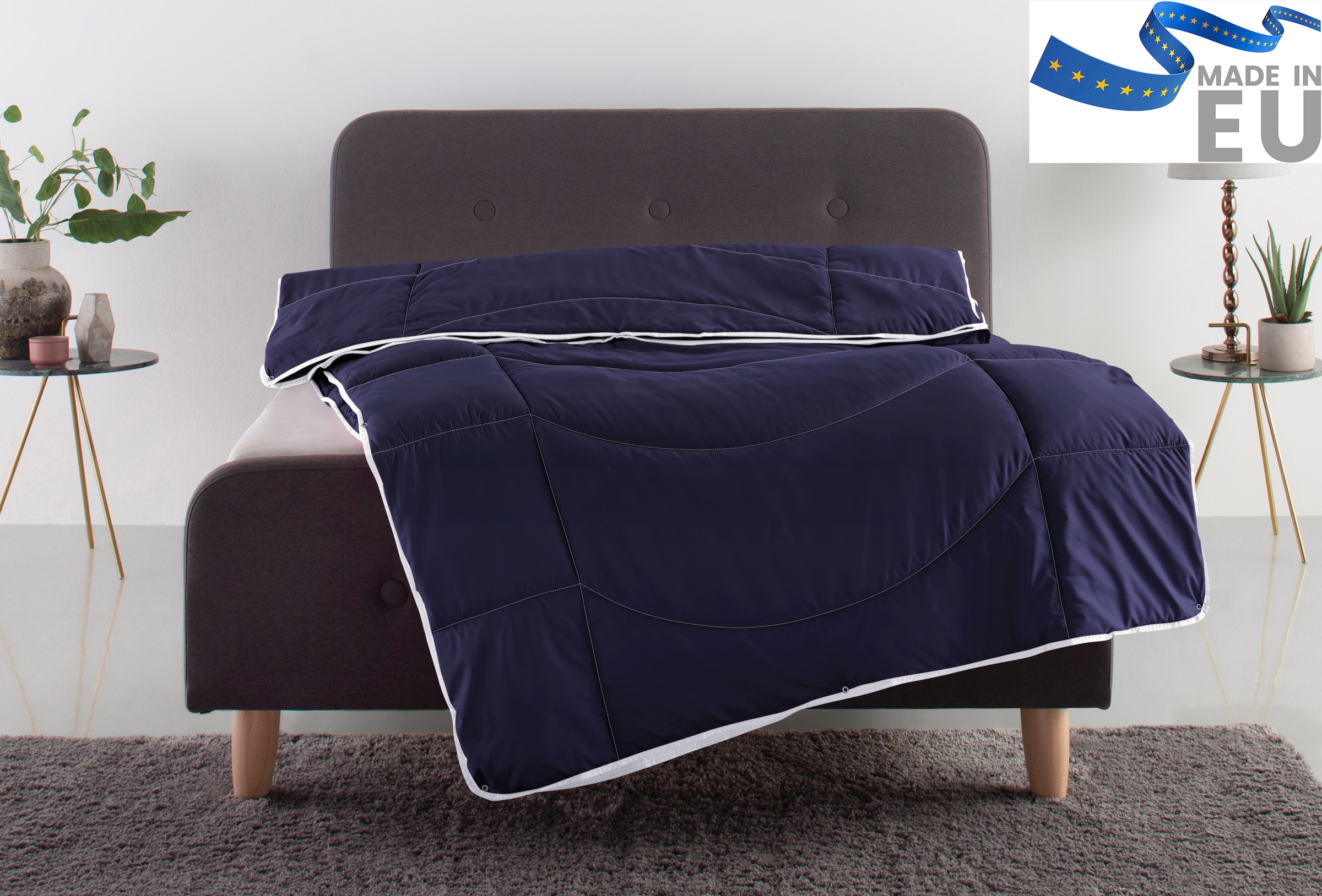 OTTO home Microfaserbettdecke "Microlux, Bettdecke 135x200 cm und Übergröße günstig online kaufen