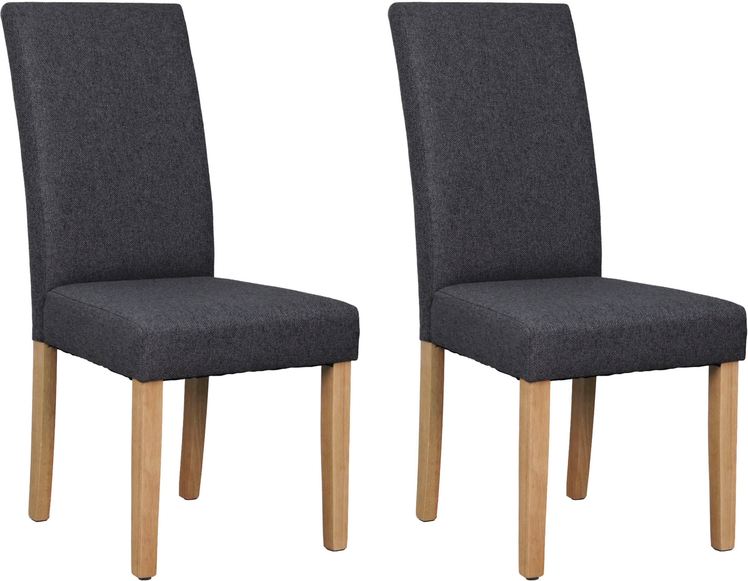 byLIVING Esszimmerstuhl "Elias" (Set) 2 Stk. Webstoff mit Massivholz - Gest günstig online kaufen