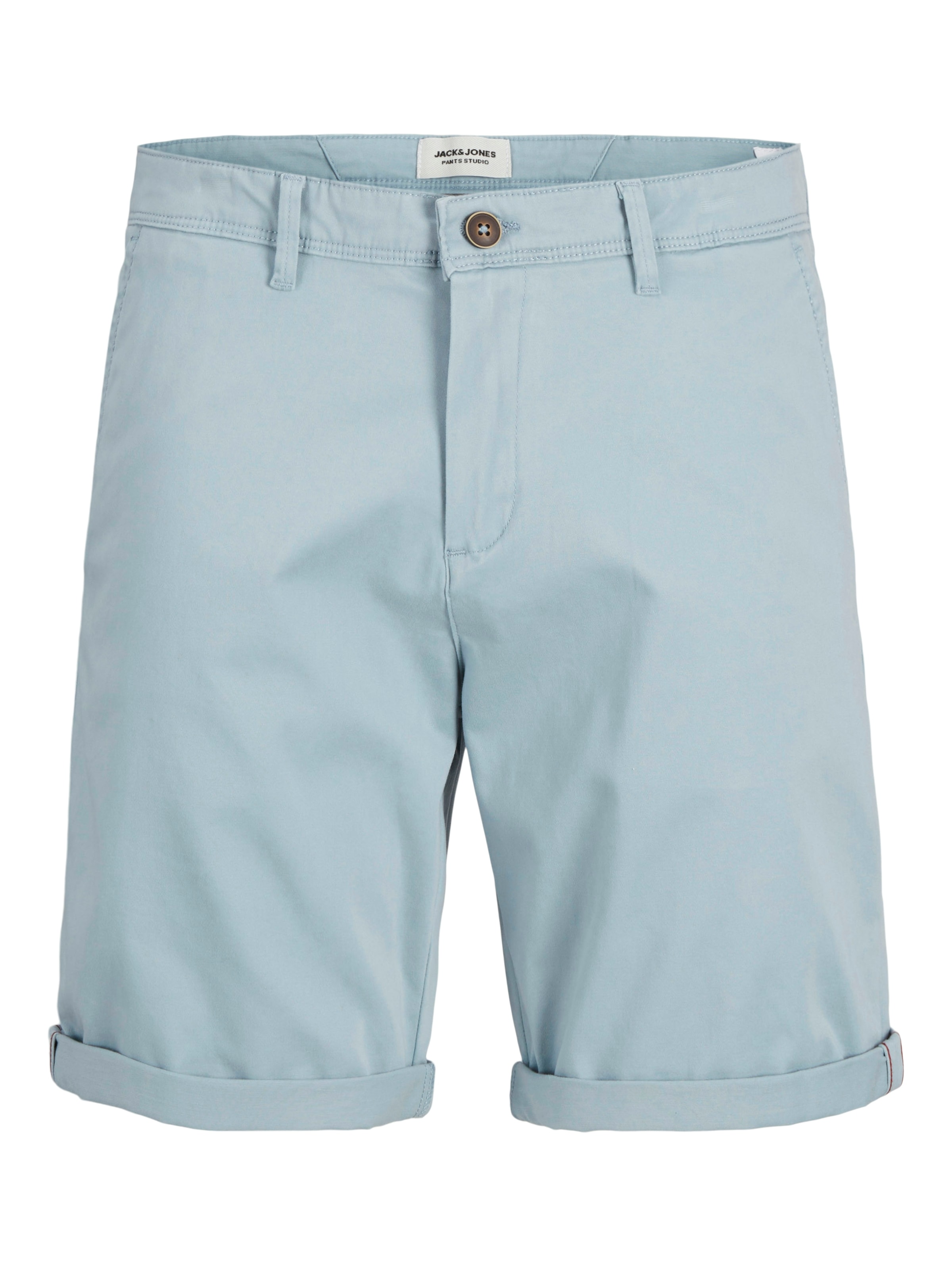 Jack & Jones Chinoshorts »JPSTBOWIE JJSHORTS S«, mit Aufschlag