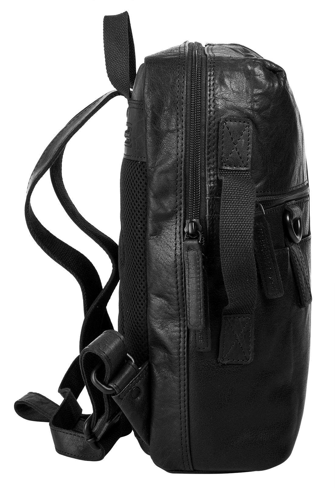 Spikes & Sparrow Laptoprucksack, echt Leder