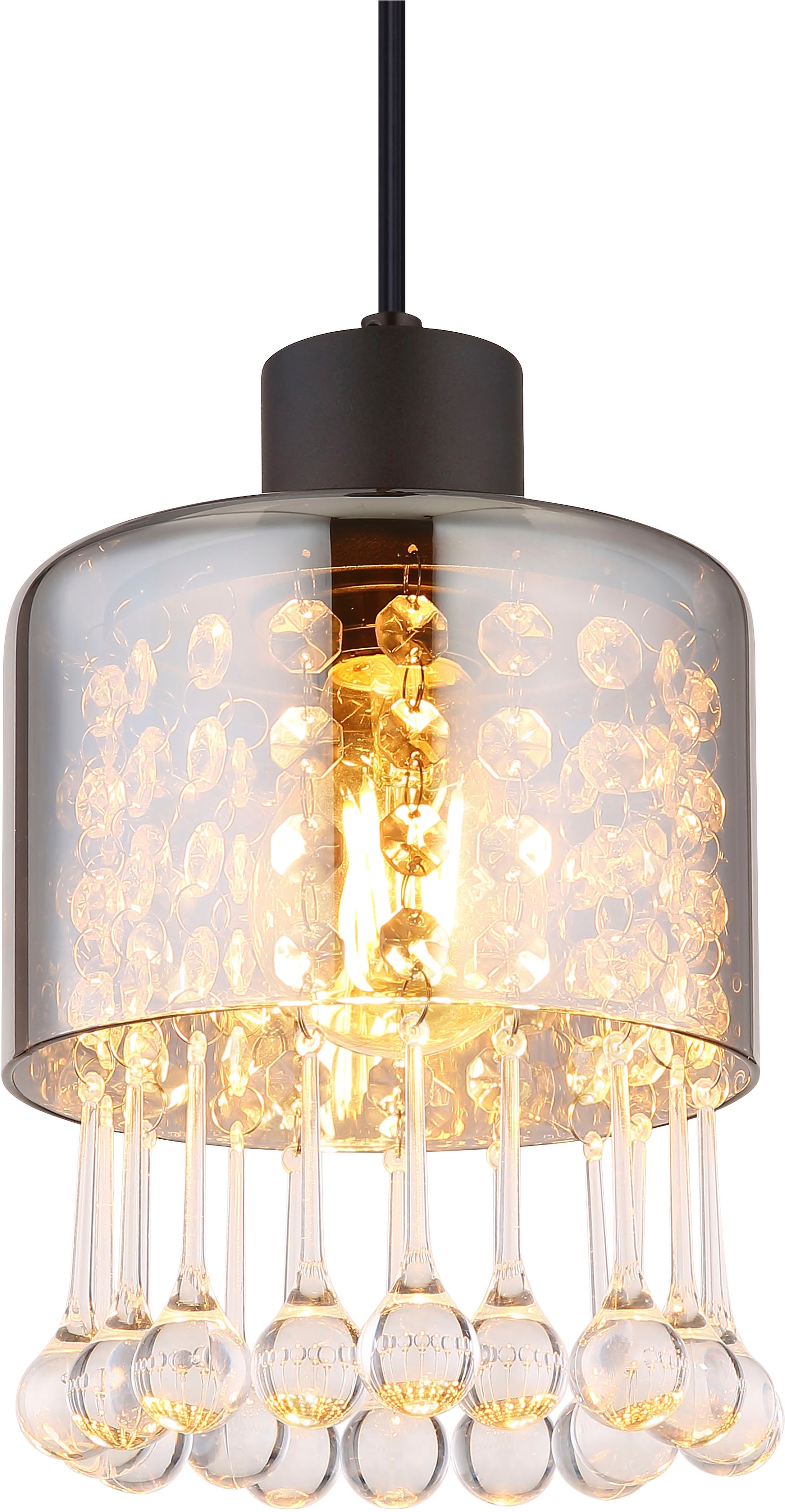 GLOBO LIGHTING Hängeleuchte »HENDRY« E27 1 Stk. Hängelampe Esszimmer-Leuchte Esstischleuchte Wohnzimmer