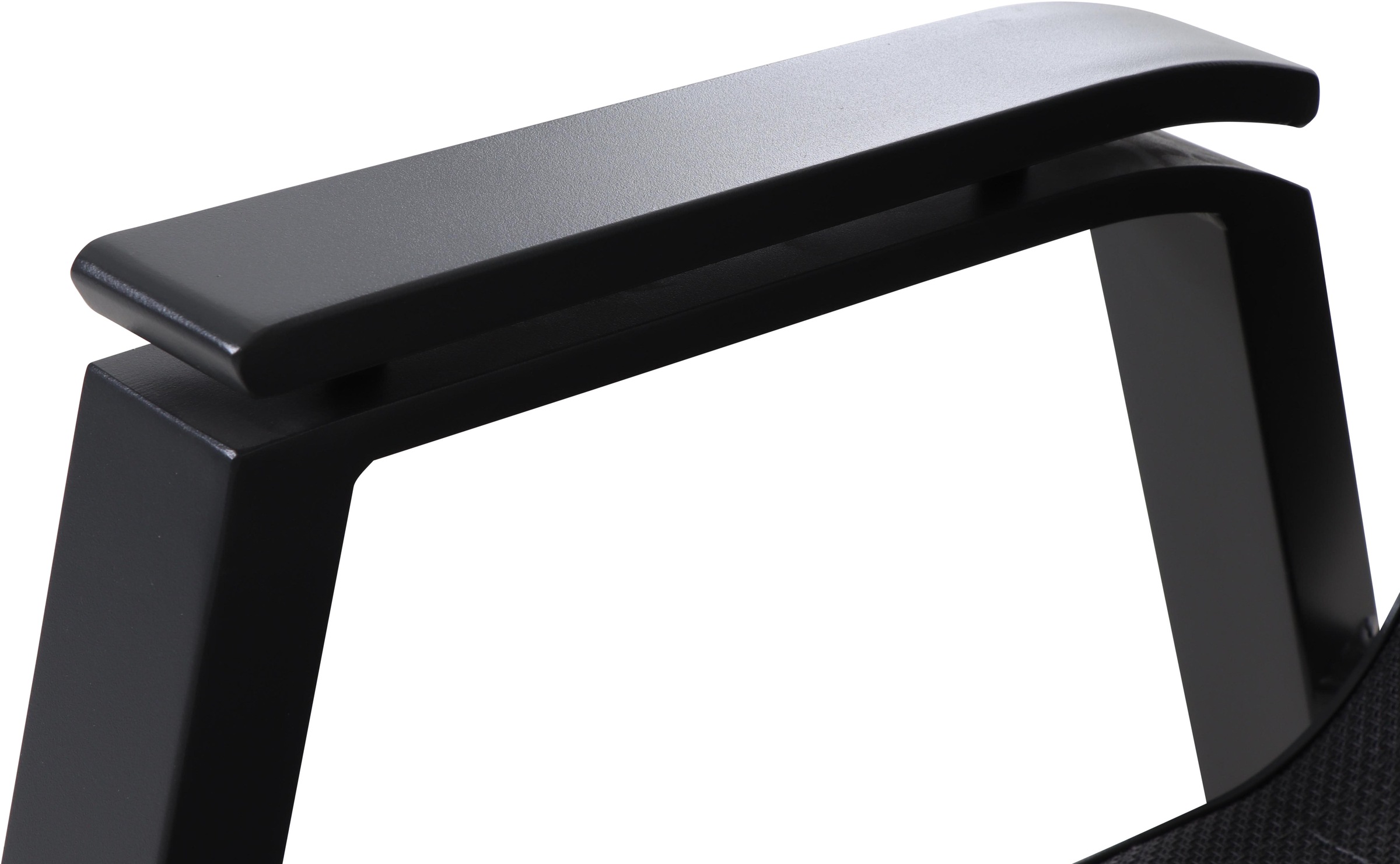 Siena Garden Gartensessel »MILANO Stapelsessel« Gestell aus Aluminium matt anthrazit, Bezug padded dunkelgrau