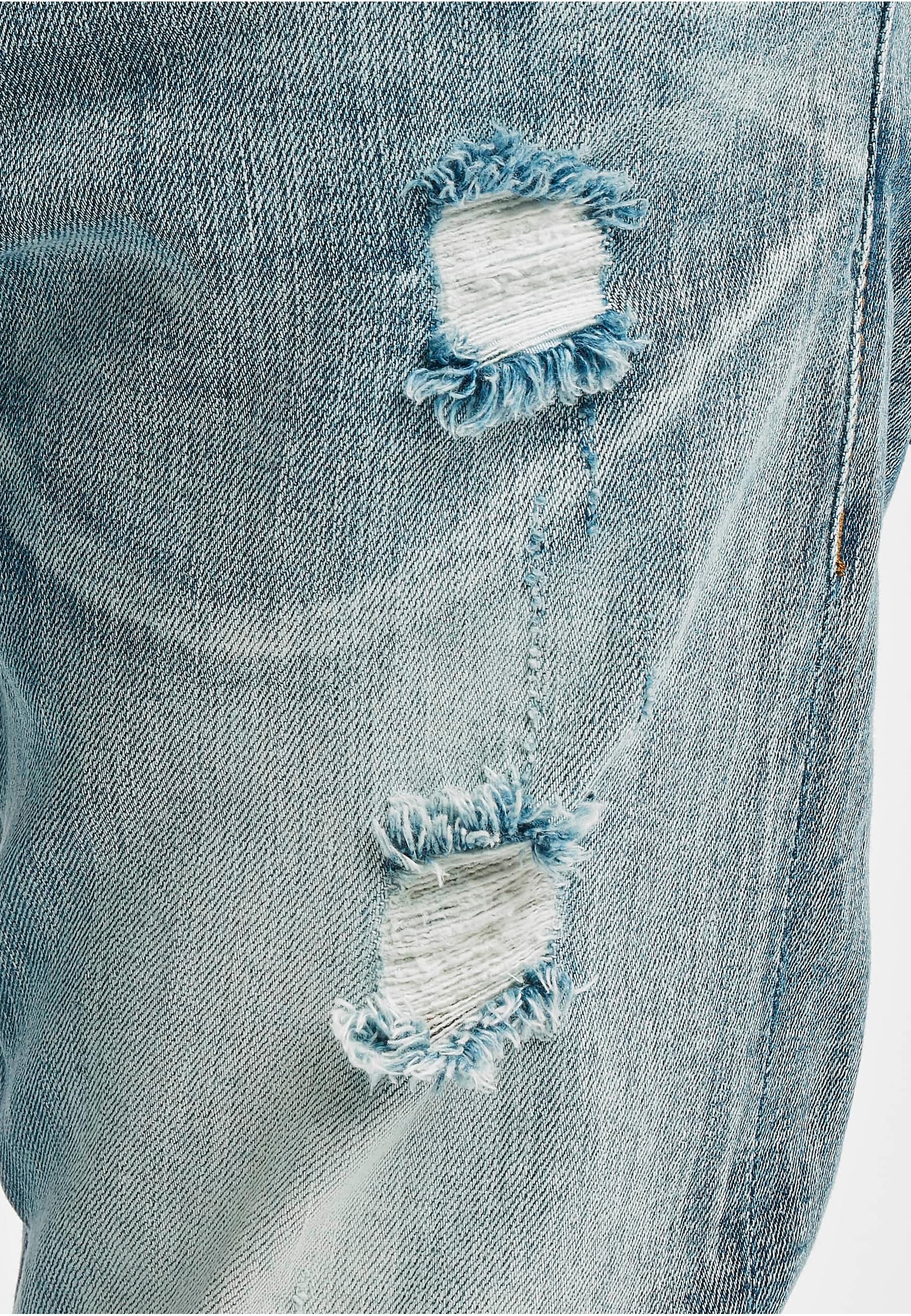 2Y Studios Bequeme Jeans »2Y Studios Herren 2Y Destroyed Straight Fit Jeans«, (1 tlg.)
