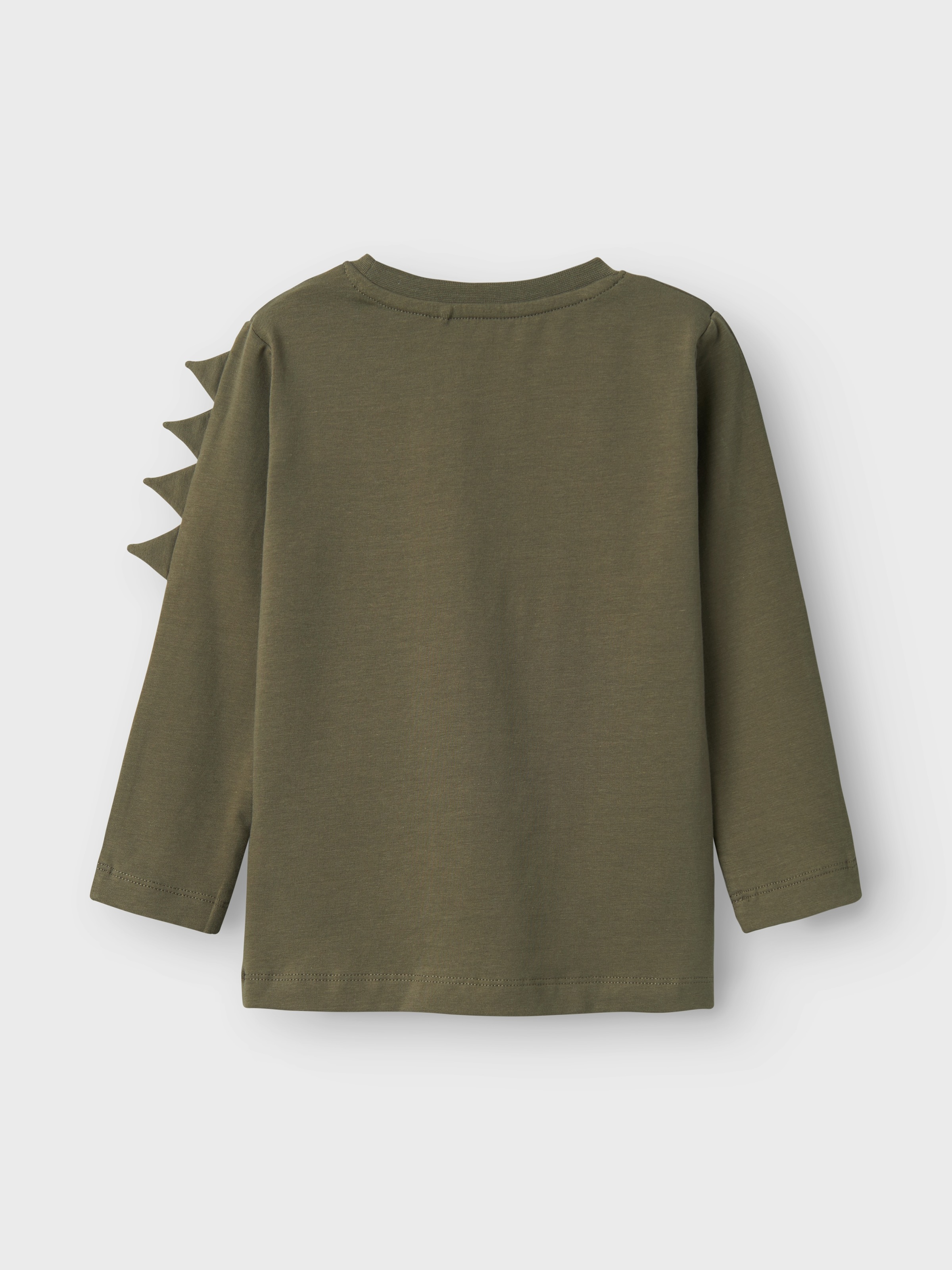 Name It Langarmshirt »NMMDOVID GIGANTO NREG LS TOP NOOS VDE«, mit großem Dino-Frontmotiv