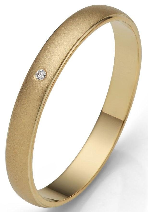 »Schmuck | in Ehering Gold Hochzeit o. Firetti 375 Geschenk - ohne Trauring Brillant/Diamant Germany Made \