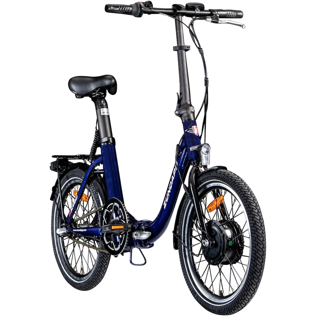 Zündapp E-Bike »ZXT20«, 3 Gang, Frontmotor 250 W