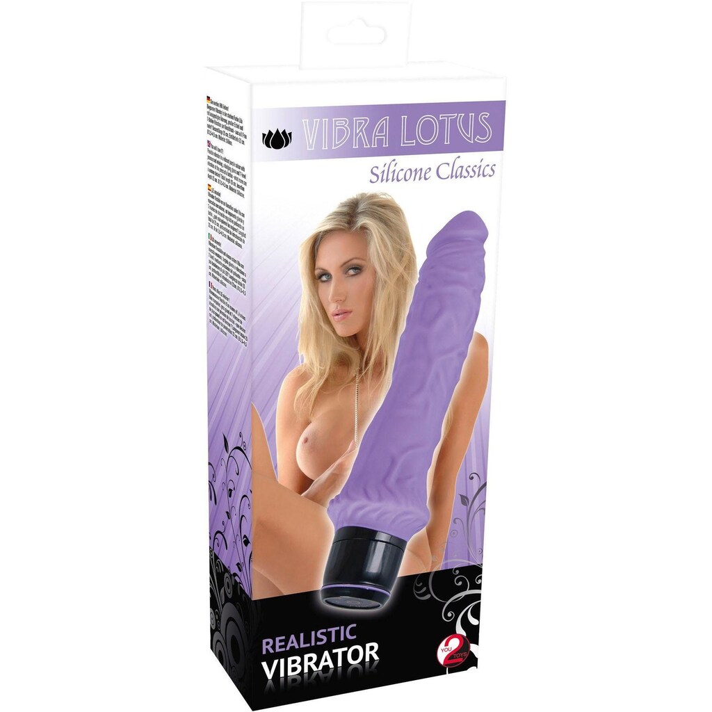 You2Toys Vibrator »Vibra Lotus Realistic«