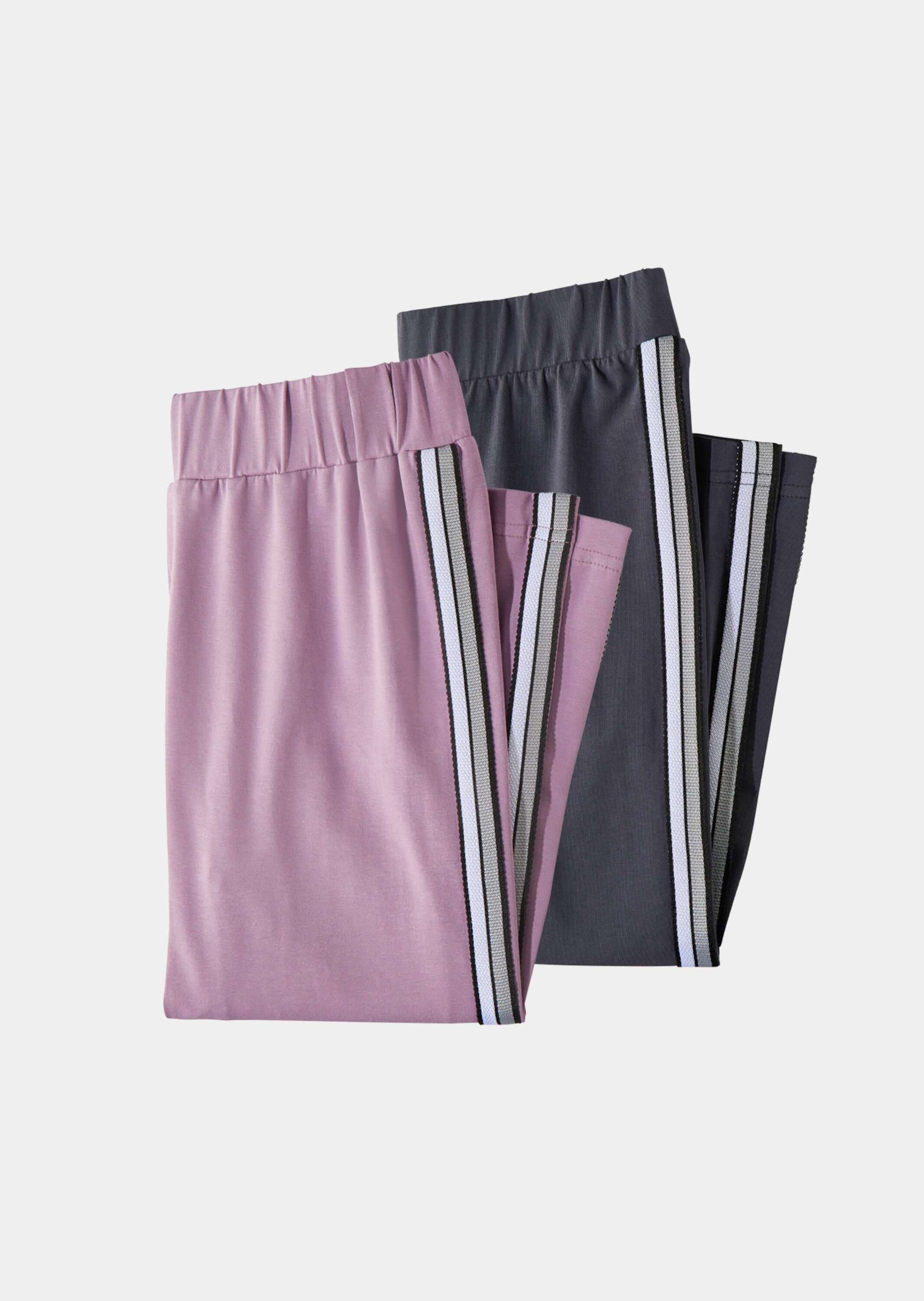 Thumbnail - GOLDNER 2-in-1-Hose "Kurzgröße Zweierpack Leggings mit schmalem Bein"