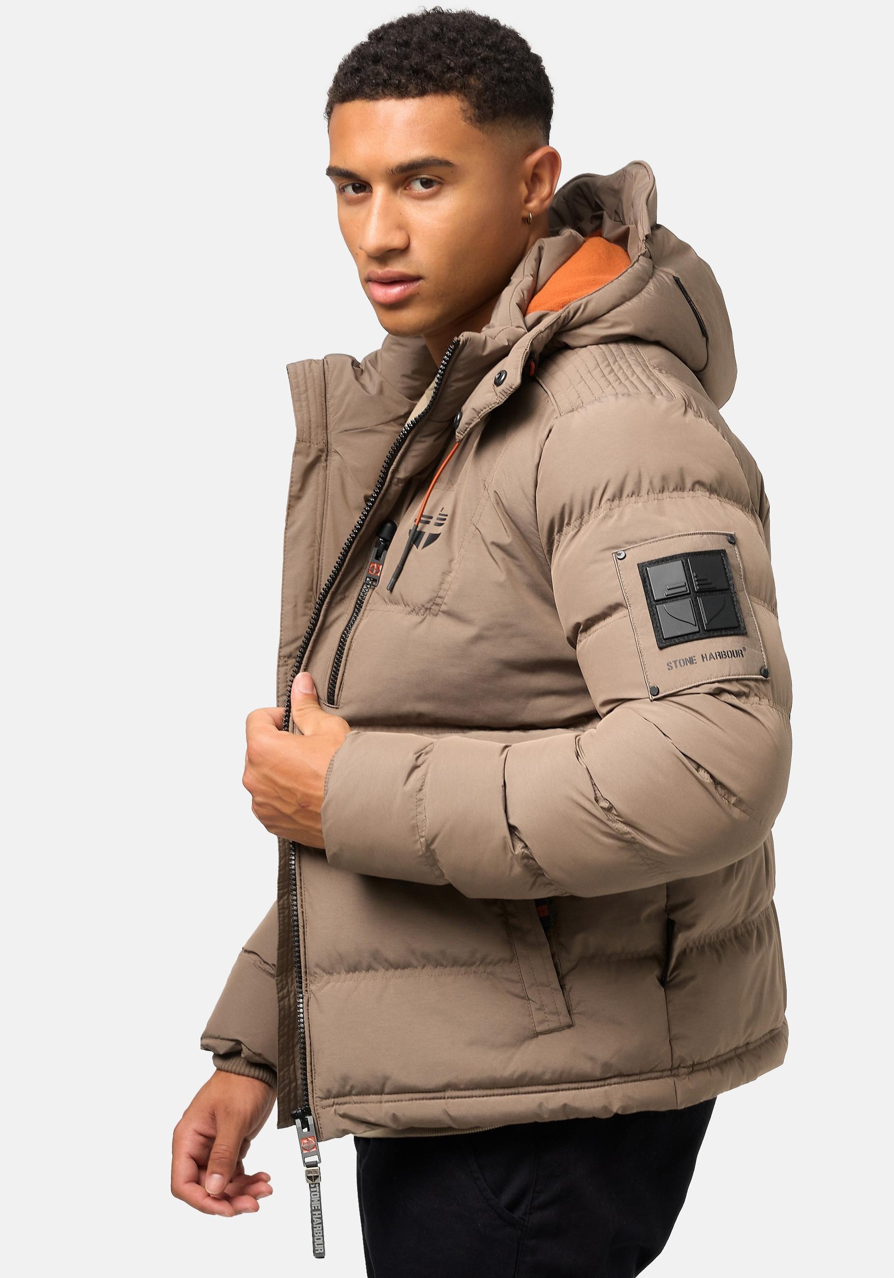 Stone Harbour Winterjacke "Arvidoo", mit Kapuze, Modische Herren Winter Ste günstig online kaufen