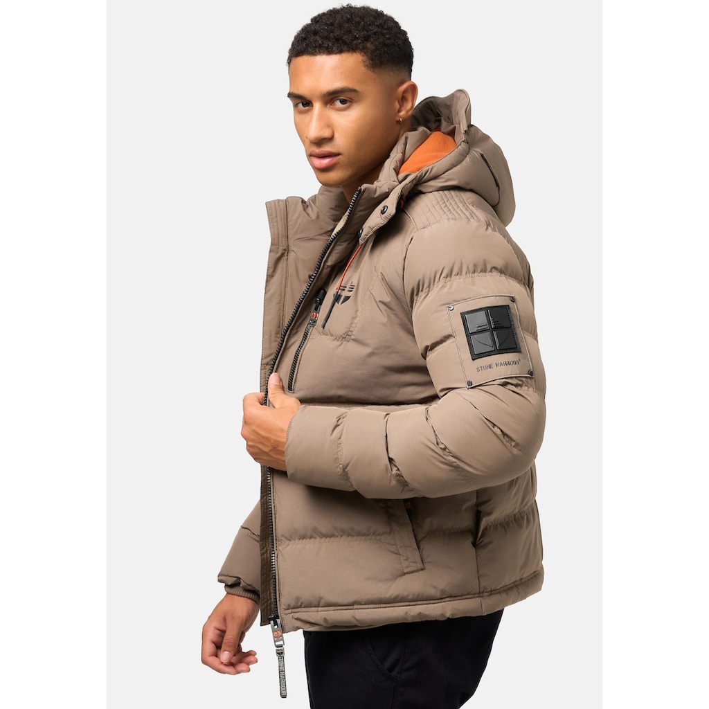 Stone Harbour Winterjacke »Arvidoo«, mit Kapuze