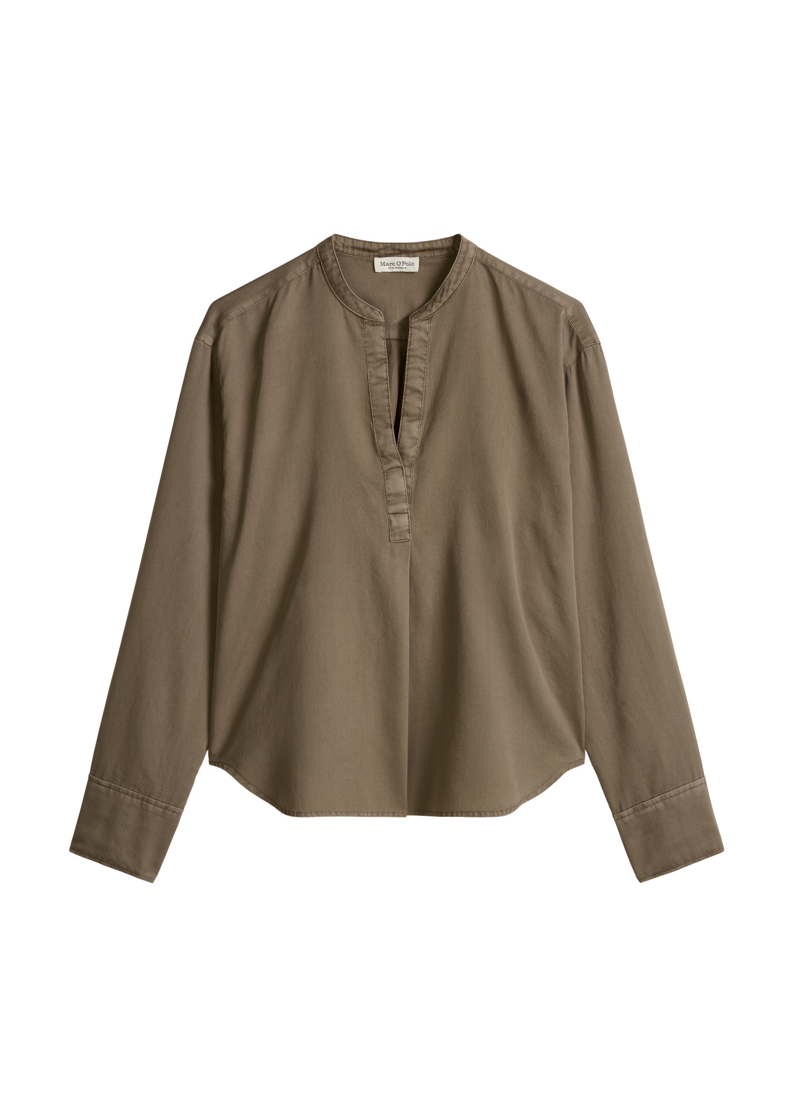 Marc O'Polo Langarmbluse »aus Baumwoll-Satin«