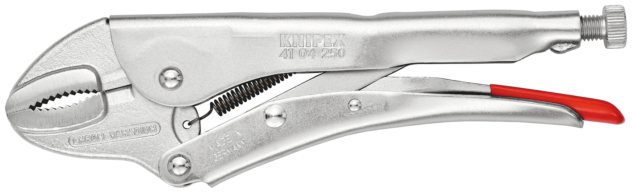 Knipex Gripzange "41 04 250 EAN", (1 tlg.), verzinkt 250 mm