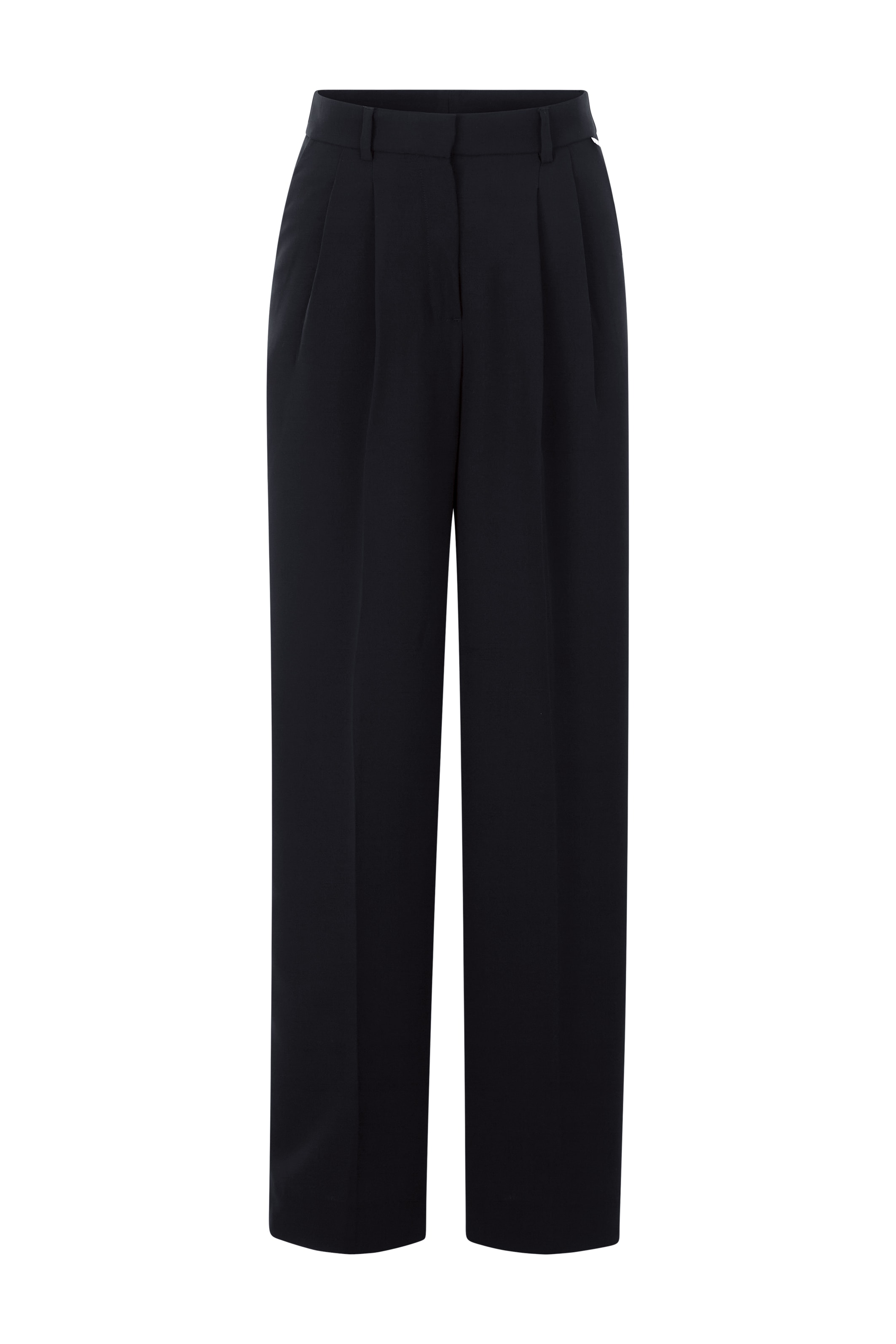 RICHROYAL Bügelfaltenhose, Mit Markenlabel über der Tasche