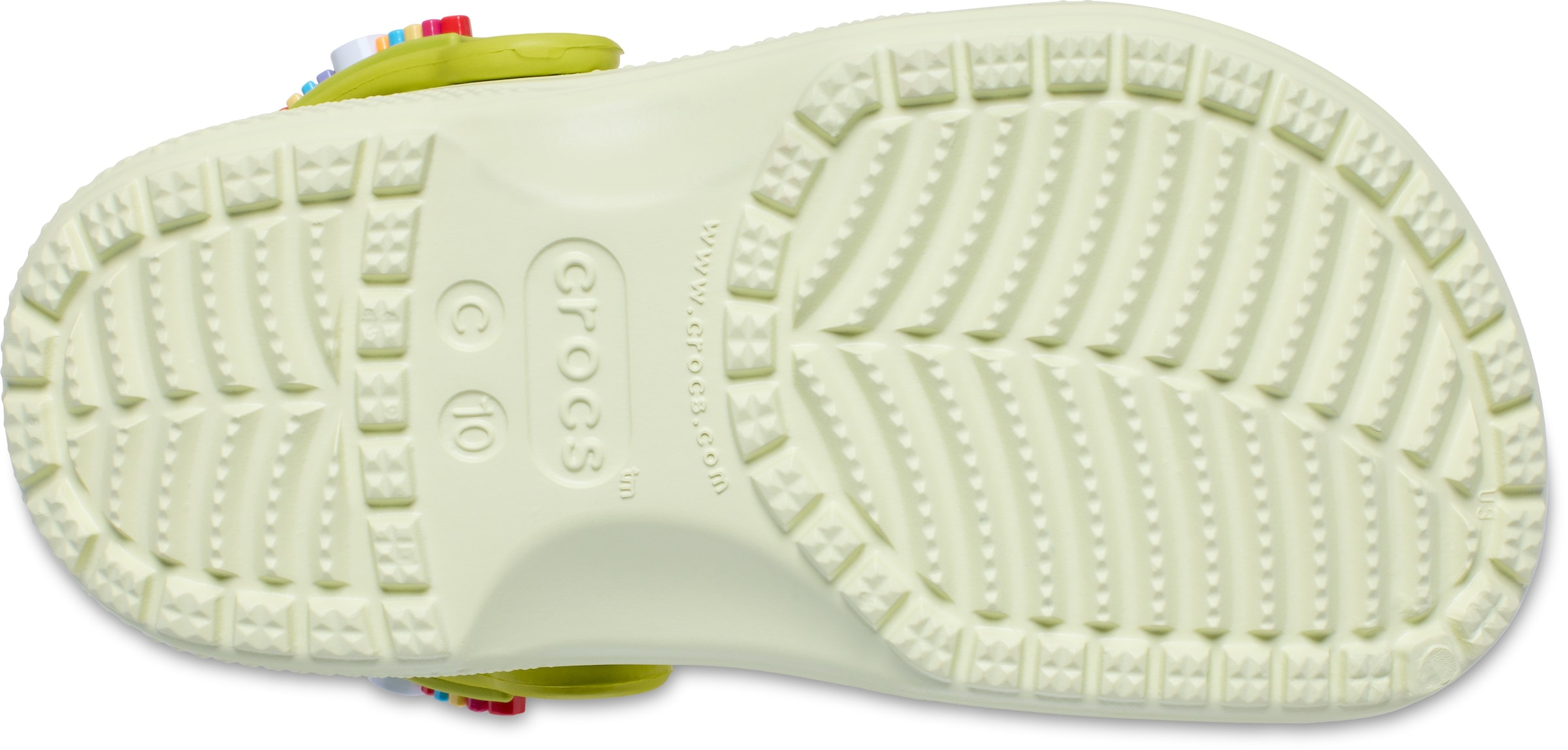 Crocs Clog »Classic Friendship Bracelet«, Hausschuhe, Sandale, Badeschuh mit Lüftungsöffnungen