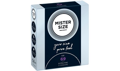MISTER SIZE Kondome »69 mm«, (Packung), hauchdünne Wandstärke kaufen