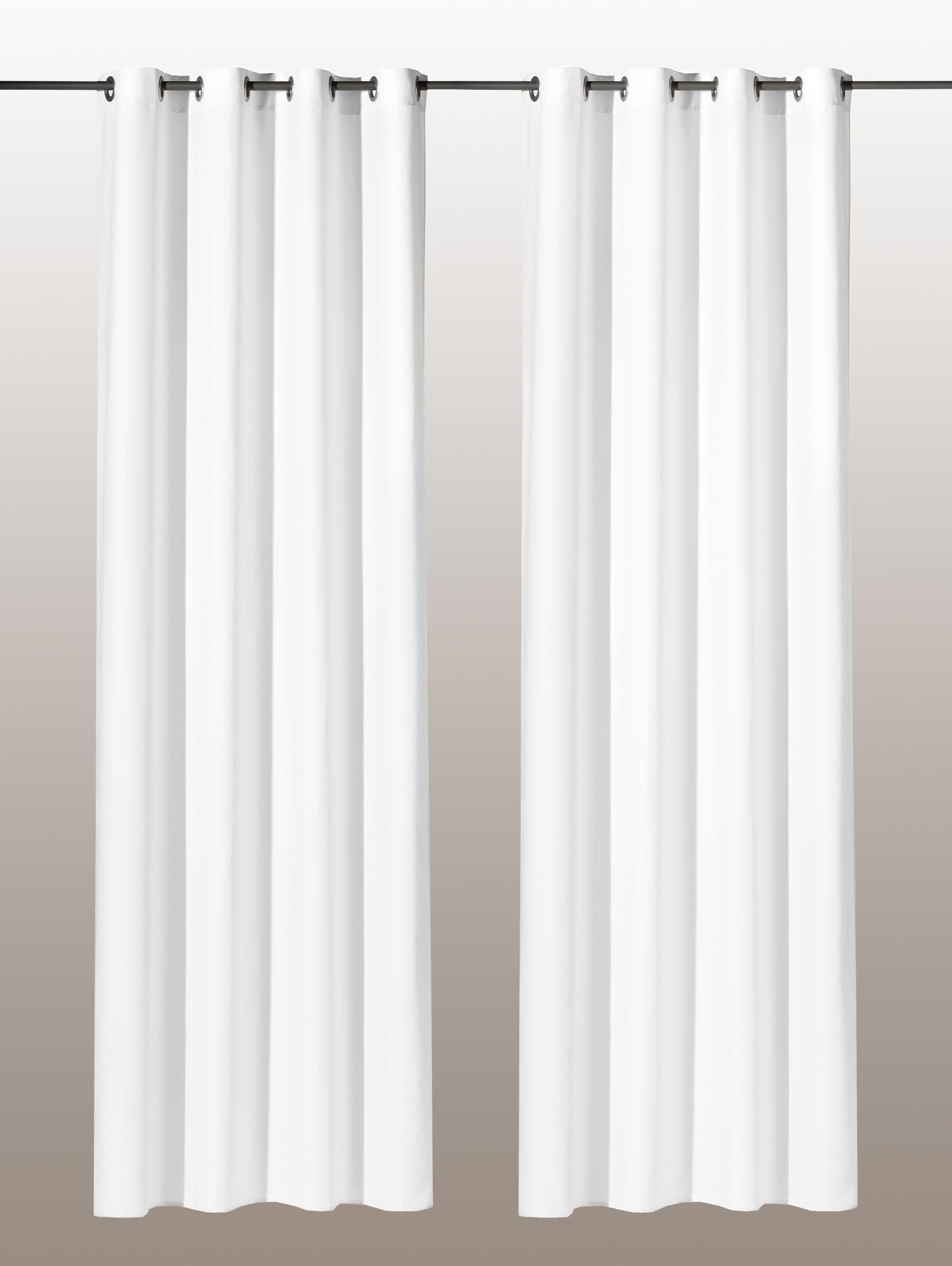 Weckbrodt Vorhang "Vito" Ösen 1 Stk. tlg. Microvelour, blickdicht, Unifarbe günstig online kaufen