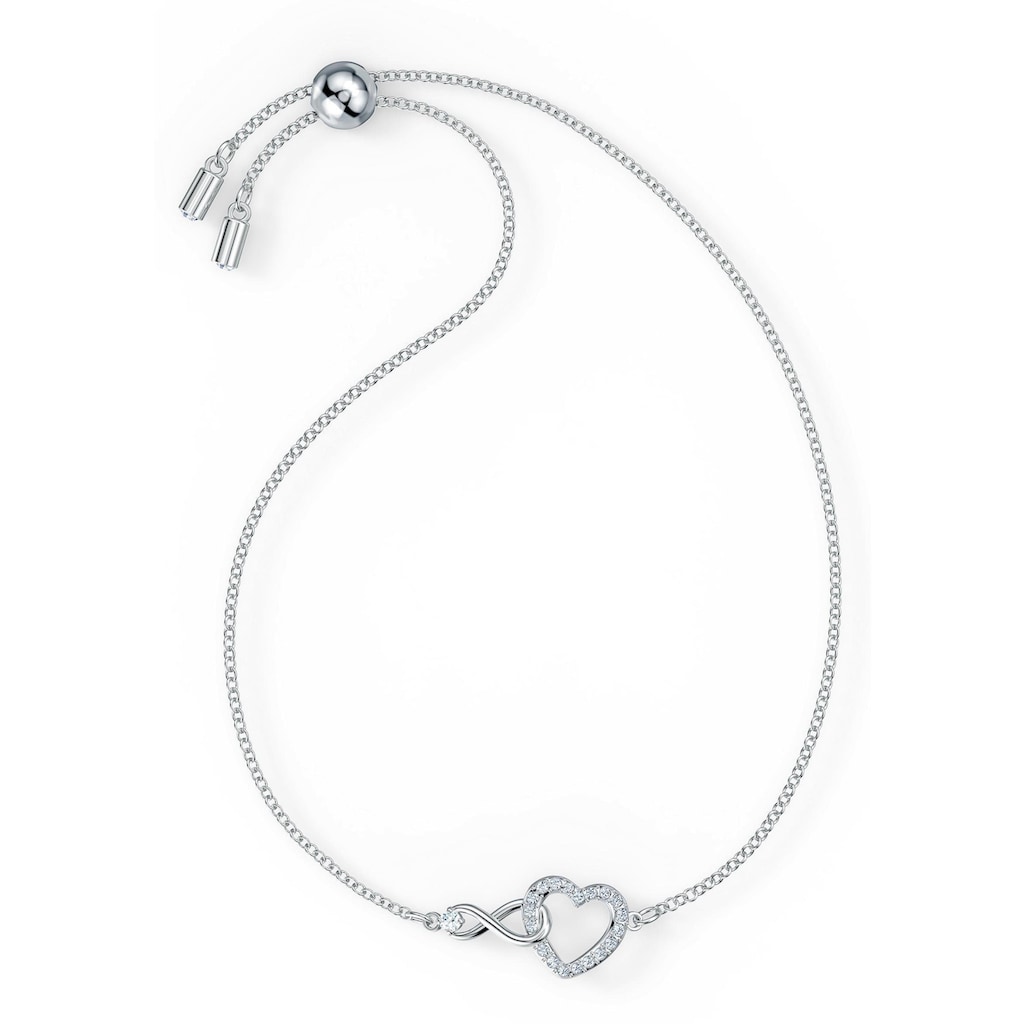 Swarovski Armband »Schmuck Geschenk Armkette Herz Infinity Liebe«