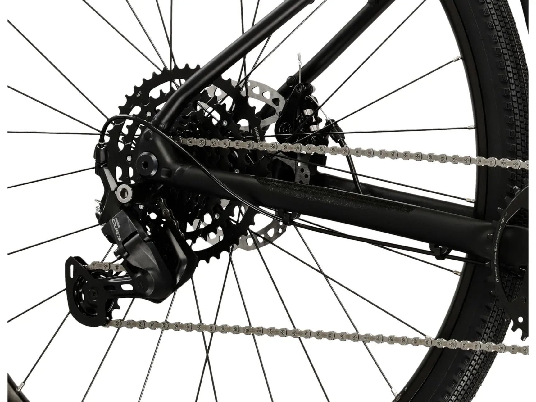 Kross Gravelbike »KROSS Gravelbike Esker 1.0 28" schwarz 18 Gänge Gabel aus Carbon 2026« 18 Gang Kettenschaltung Carbon aus Gabel