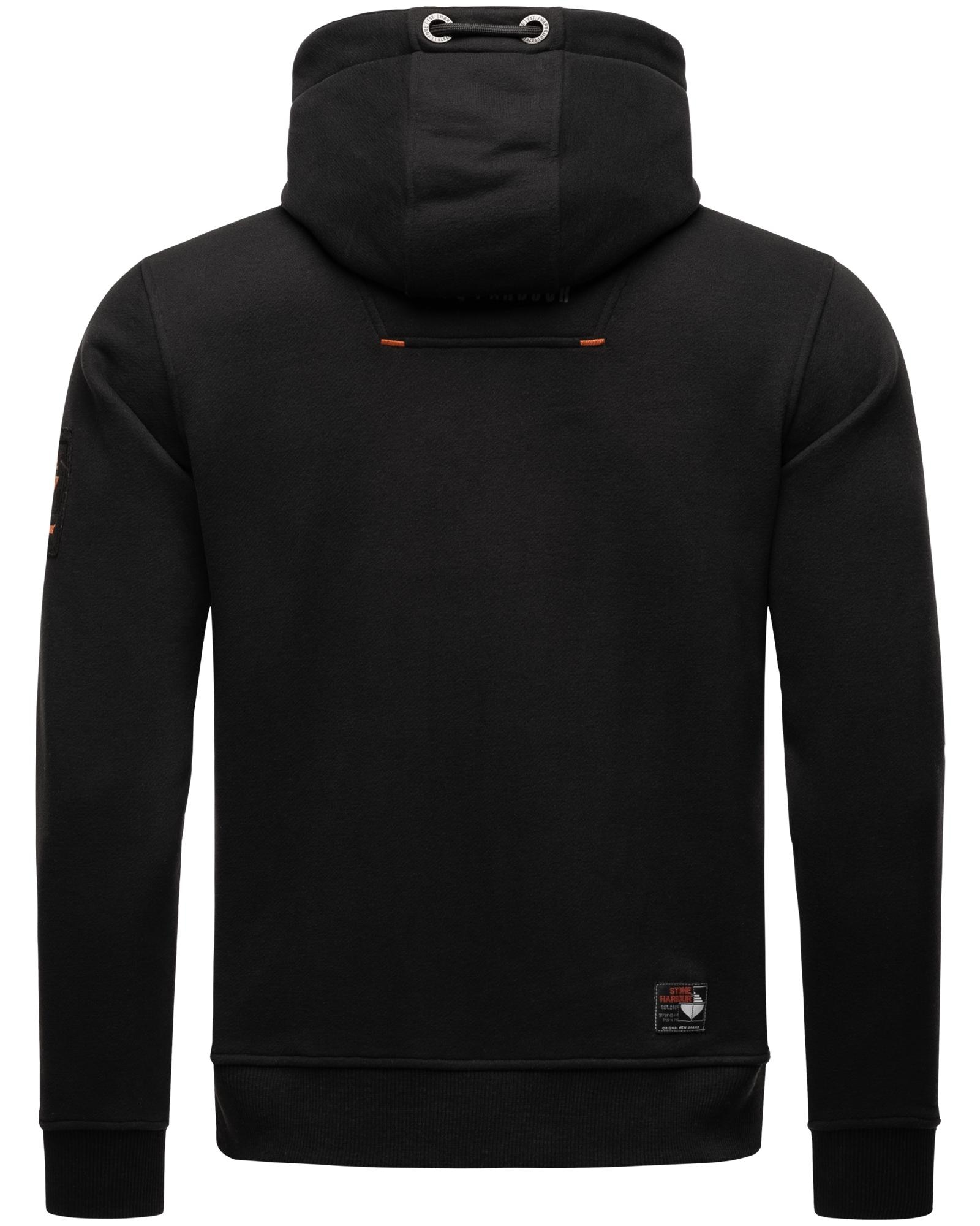 Stone Harbour Sweater »Crazy Frank«, sportlicher Herren Hoodie mit Tunnelzugkordeln