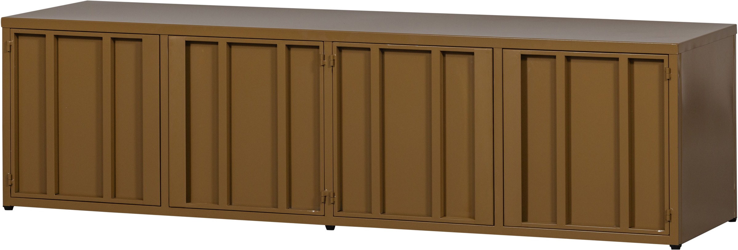 WOOOD Lowboard "WOOOD LEVEL TV-SCHRANK METALL" Level TV-Möbel WOOOD mit Sta günstig online kaufen