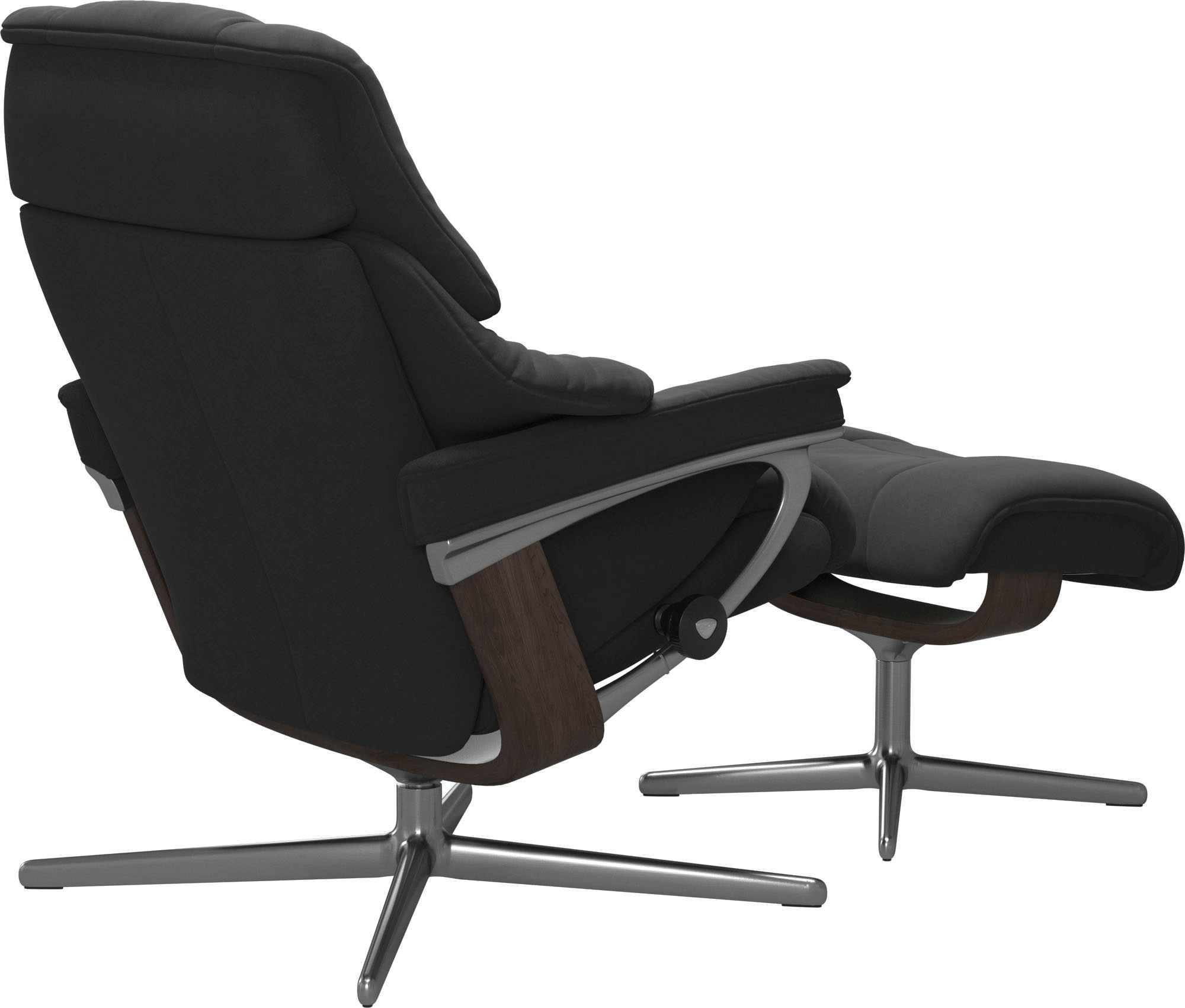 Stressless® Fußhocker »Reno«, mit Cross Base, Größe S, M & L, Holzakzent Wenge