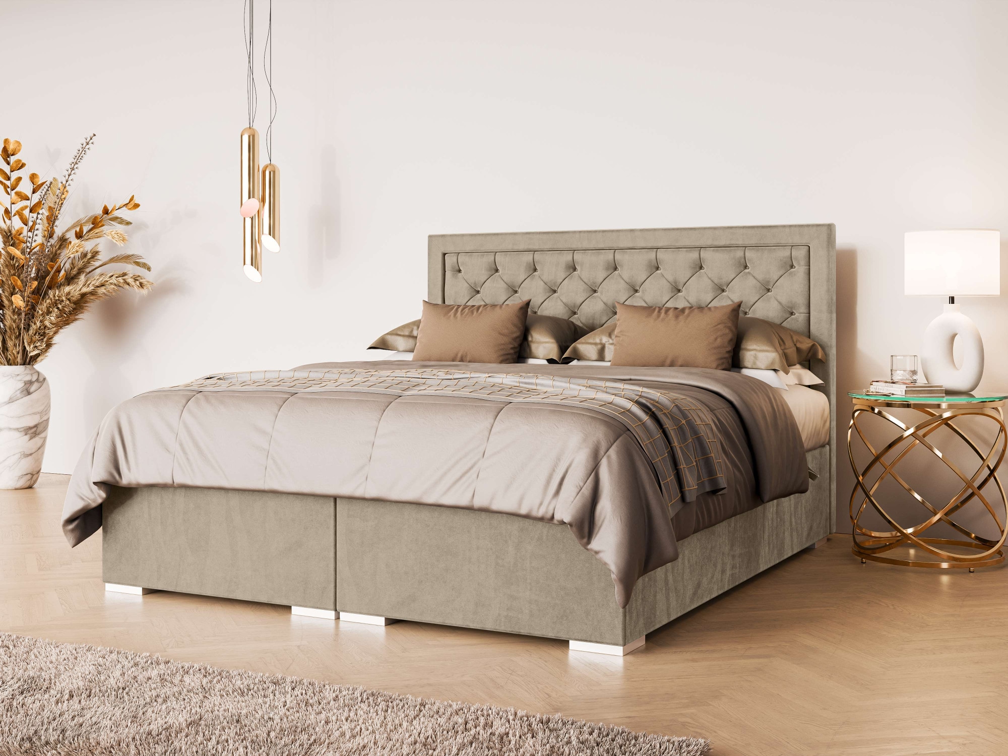 Home affaire Bett "SACY mit Matratze und Topper, in 2 Breiten (160 und 180 günstig online kaufen