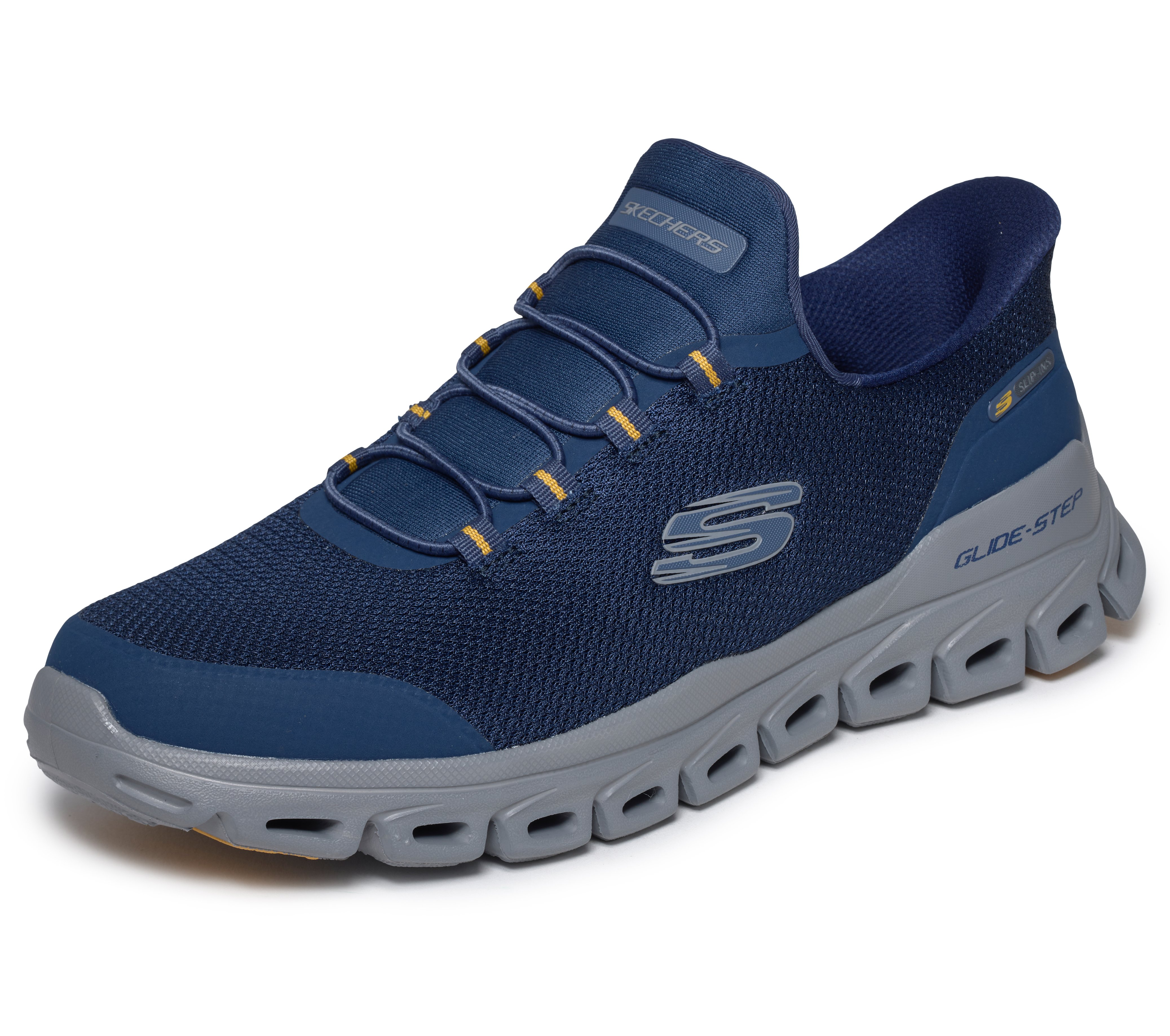Skechers Slip-On Sneaker "GLIDE-STEP-" Schlupfschuh, Halbschuh, Freizeitschuh, Memory Foam, Maschinenwäsche