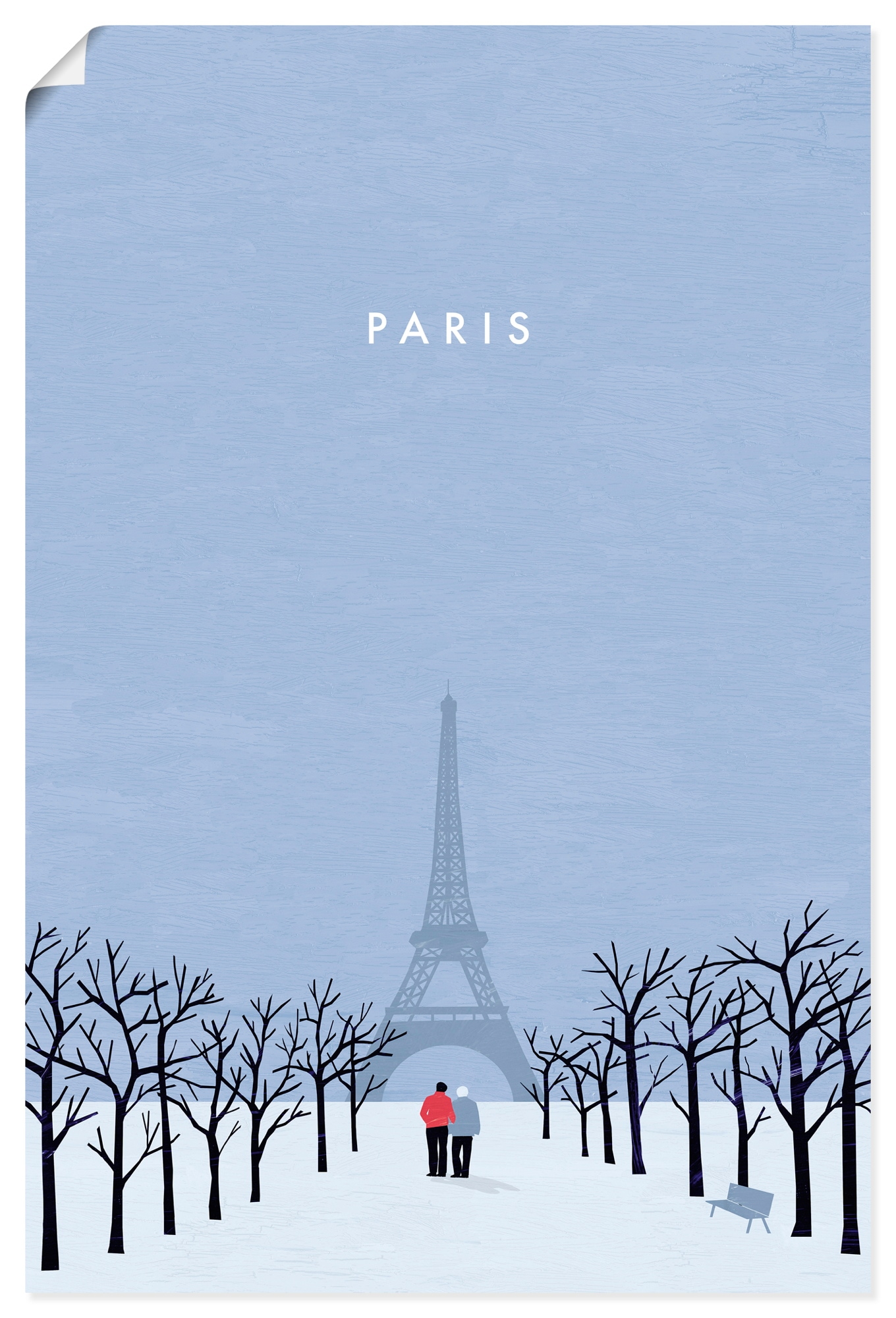 Artland Wandbild "Paris" 1 Stk. tlg. als Alubild, Leinwandbild, Poster, Wandaufkleber in verschied. Größen